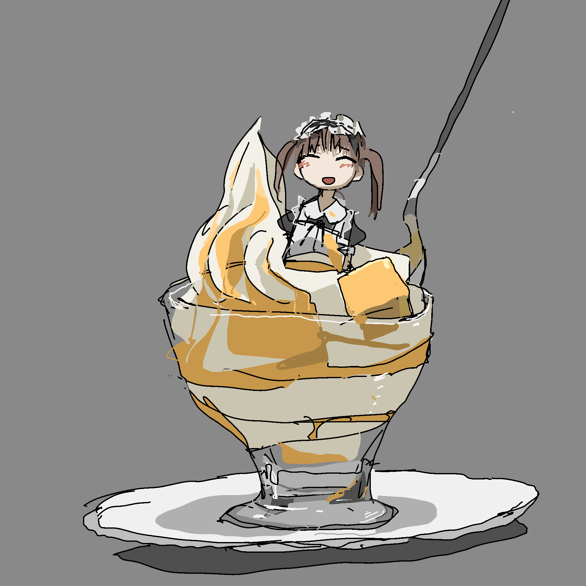 Nothing stands out to me to this one, just looks simply pretty to me