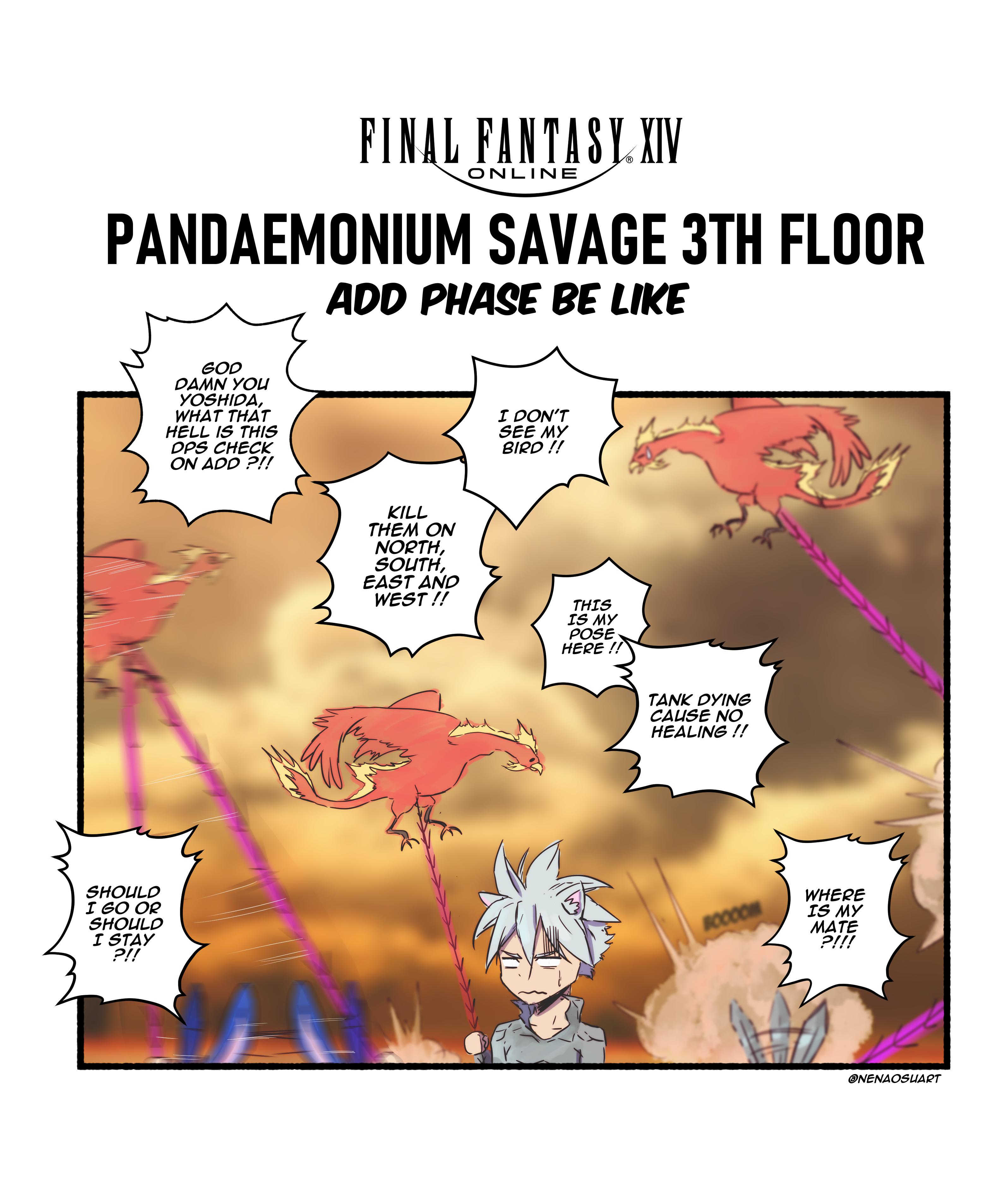 Me and Party Finder on P3S, a long story ! ffxiv