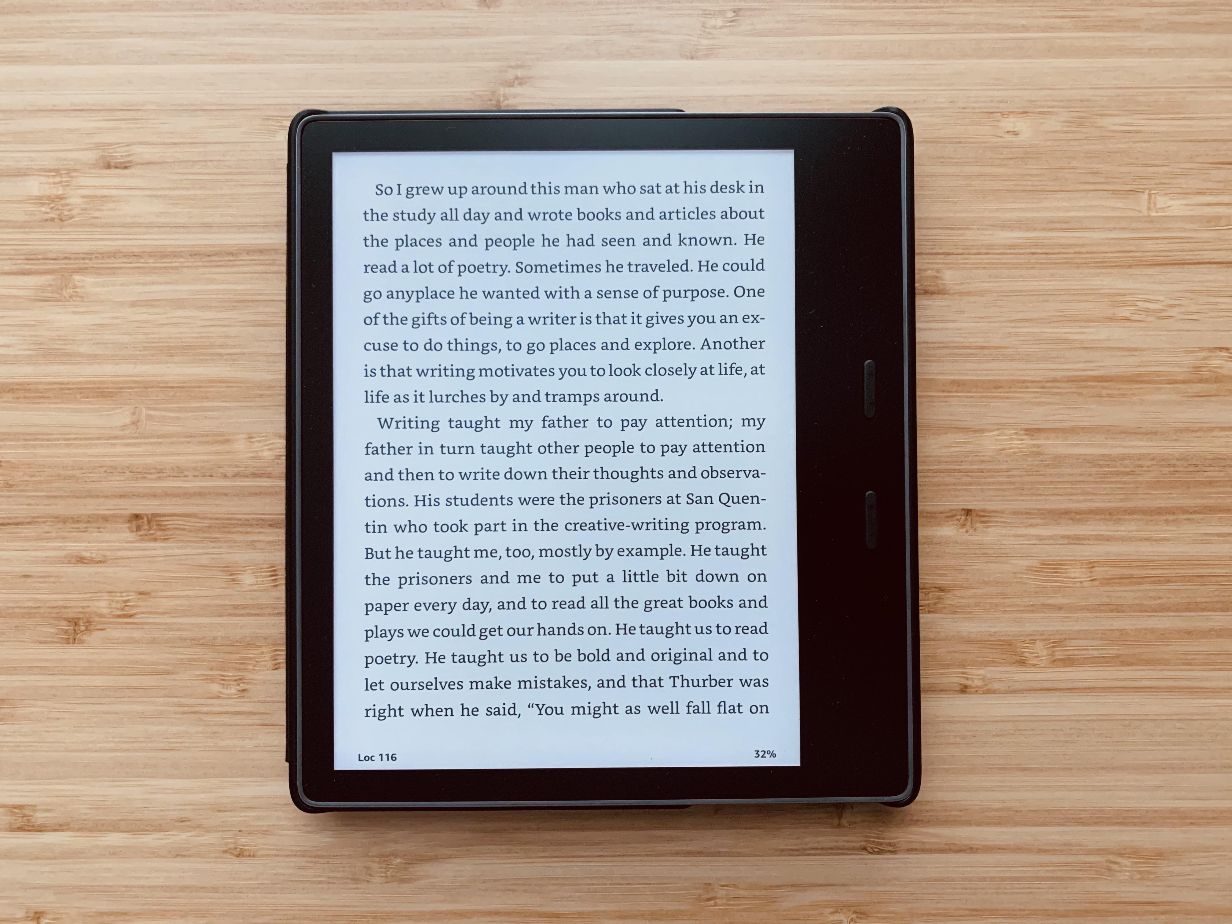 Got my first ereader and it's this Kindle Oasis! This sub convinced me