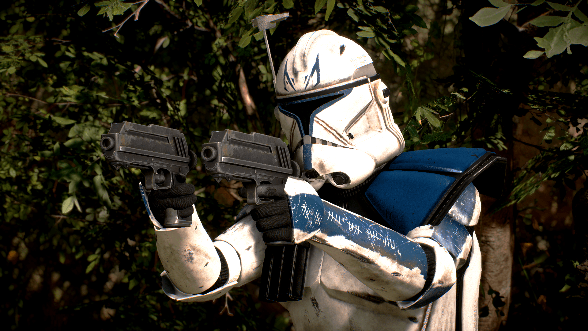 I am finally able to show you the final product of Captain Rex in