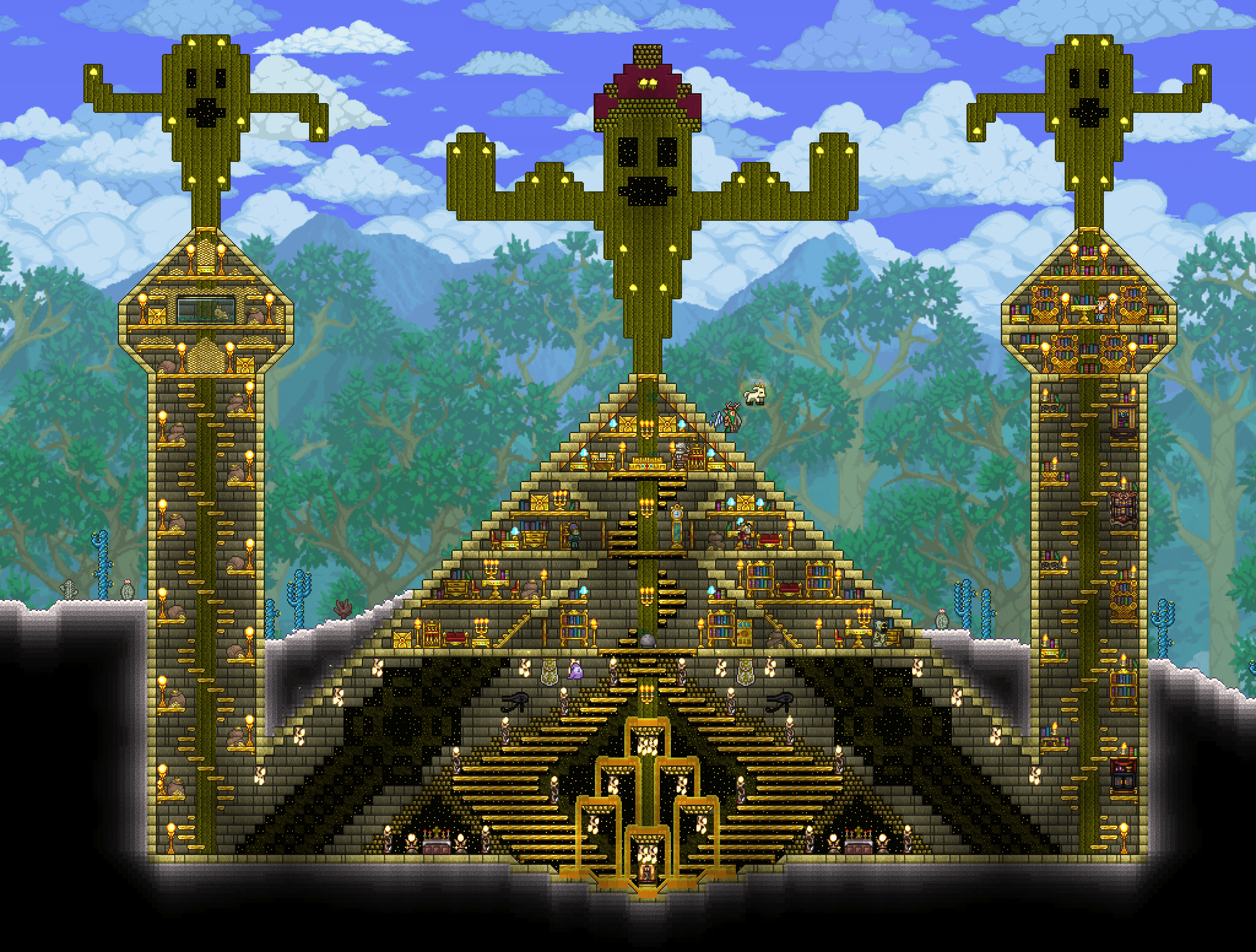 Pyramid p r/Terraria