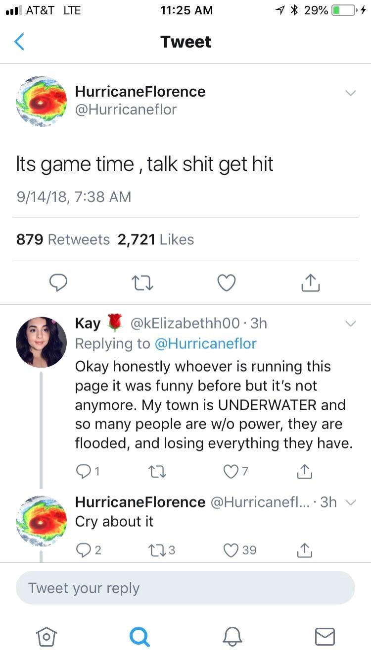 InNoCenT WOmaN TorN AParT By HUrrICaNE PeopleFuckingDying