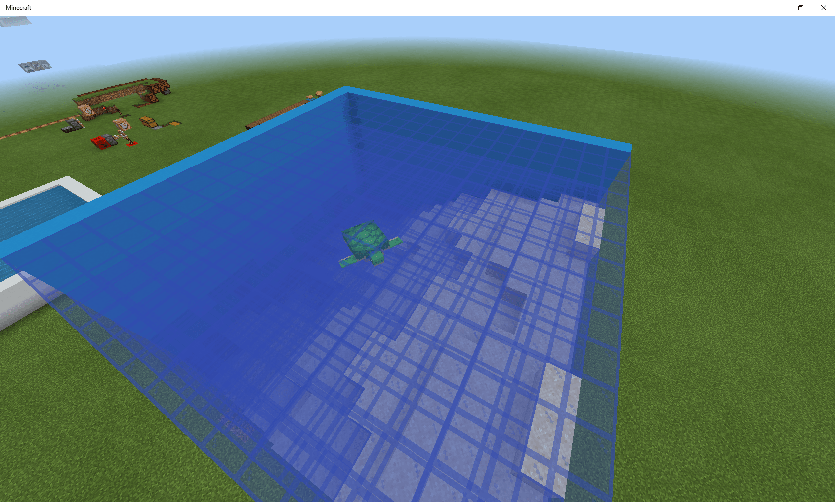 'Fog Effect' making oceans with no water r/Minecraft