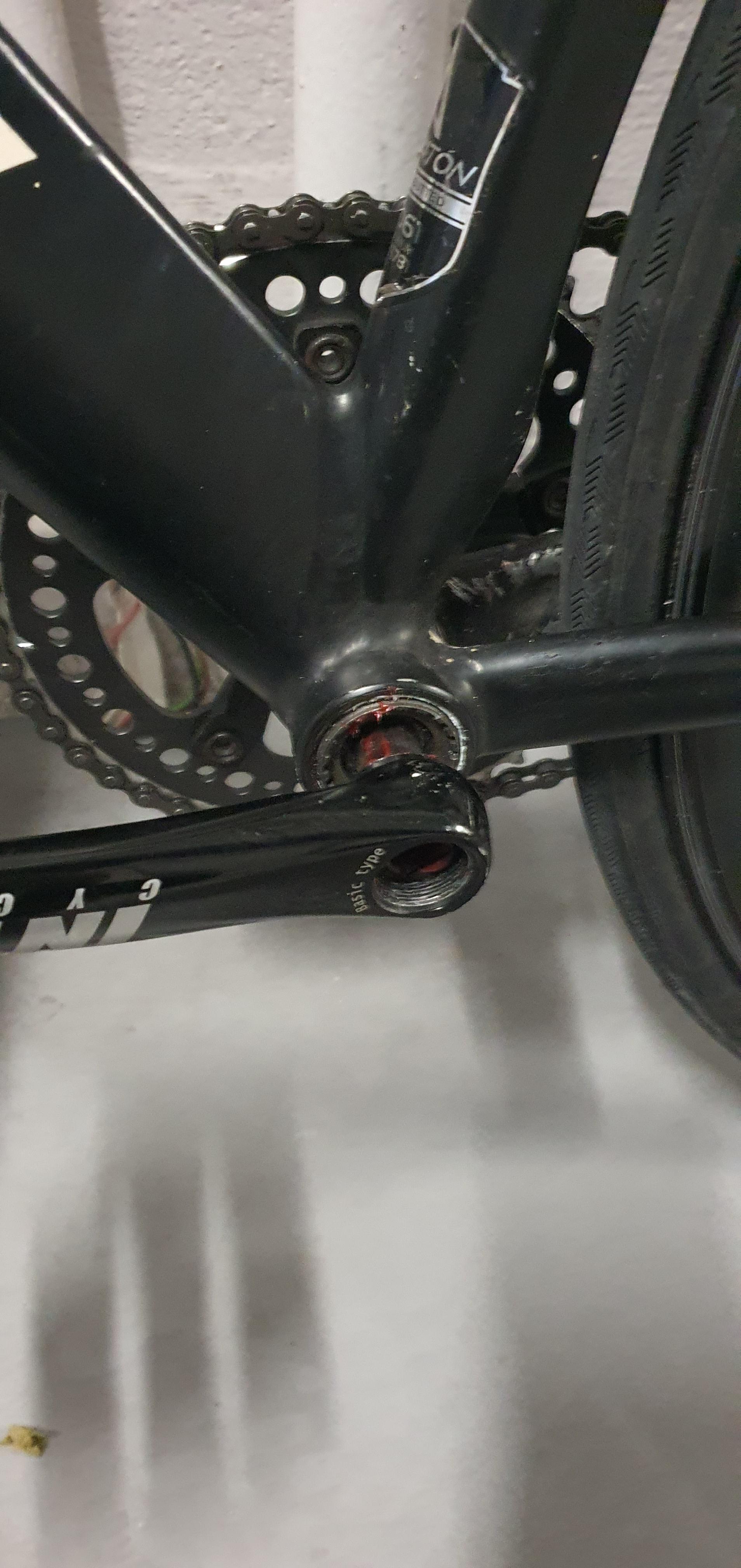 Crankarm fell off riding a fixed gear today, might have drop the