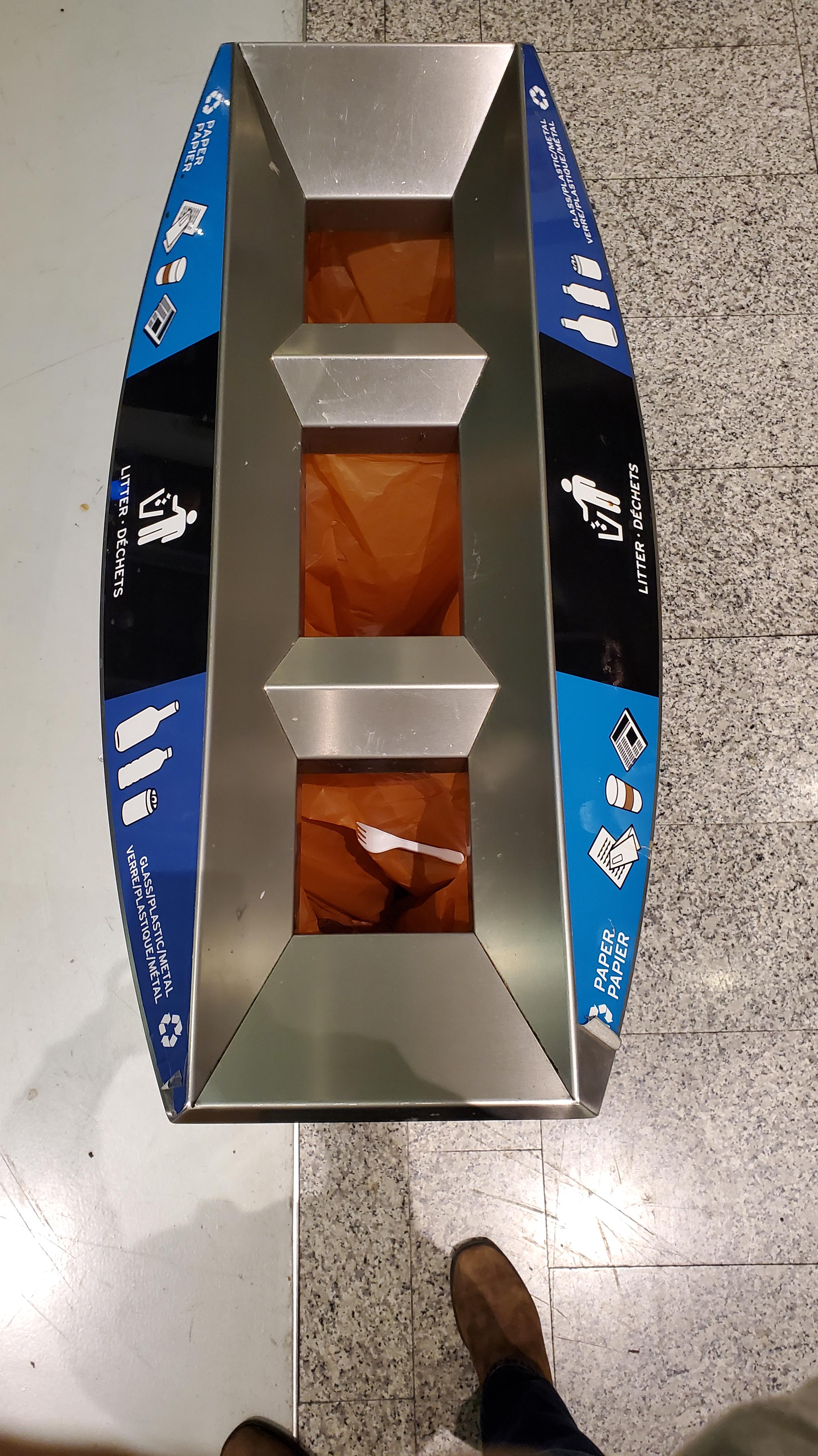 No wonder recycling ends up in the landfill, check out the labels on