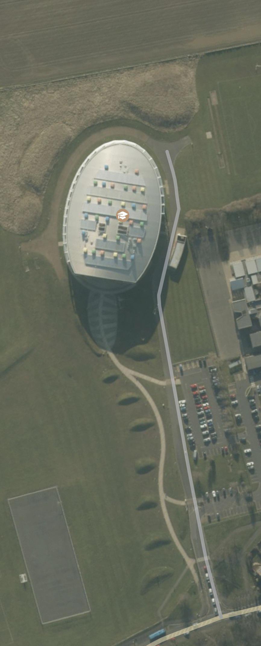 An airfield view of a new school near me! r/WTF