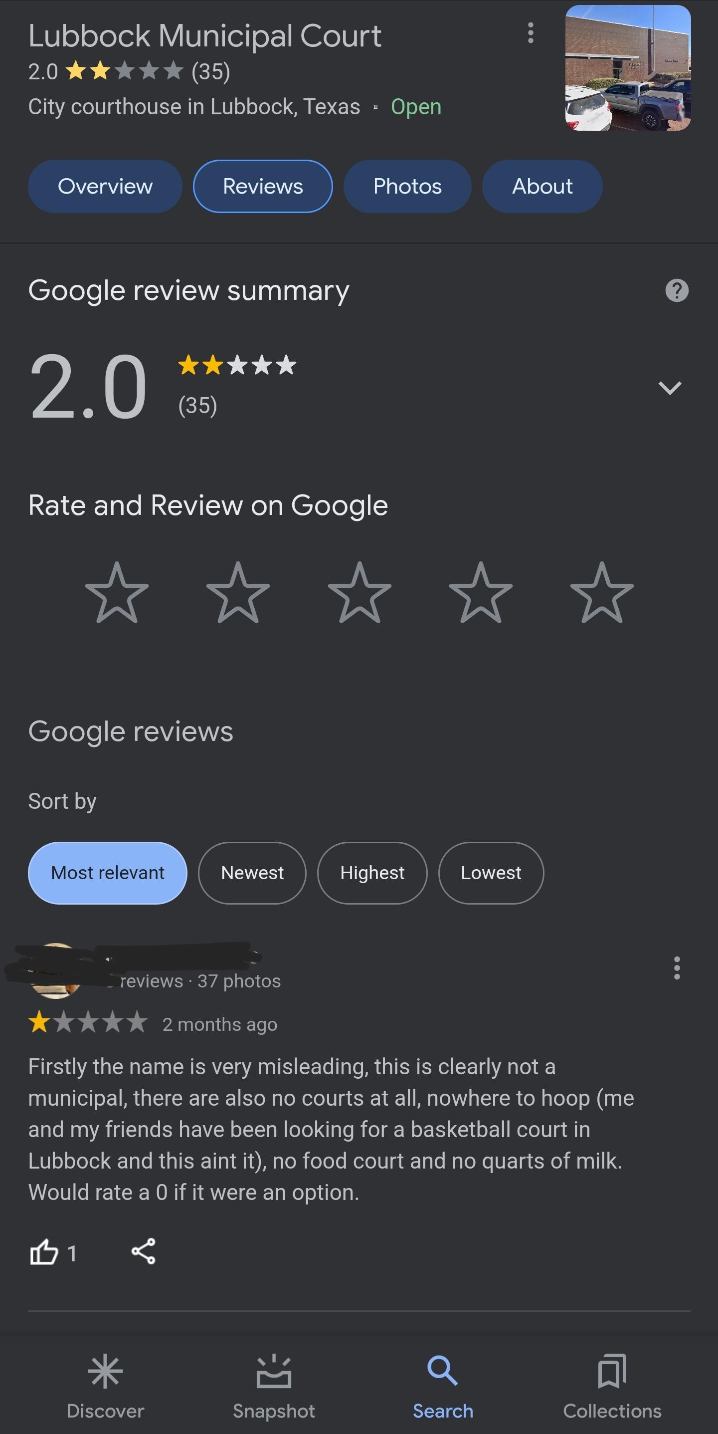 A review for Lubbock Municipal Court lol r/Lubbock(08)