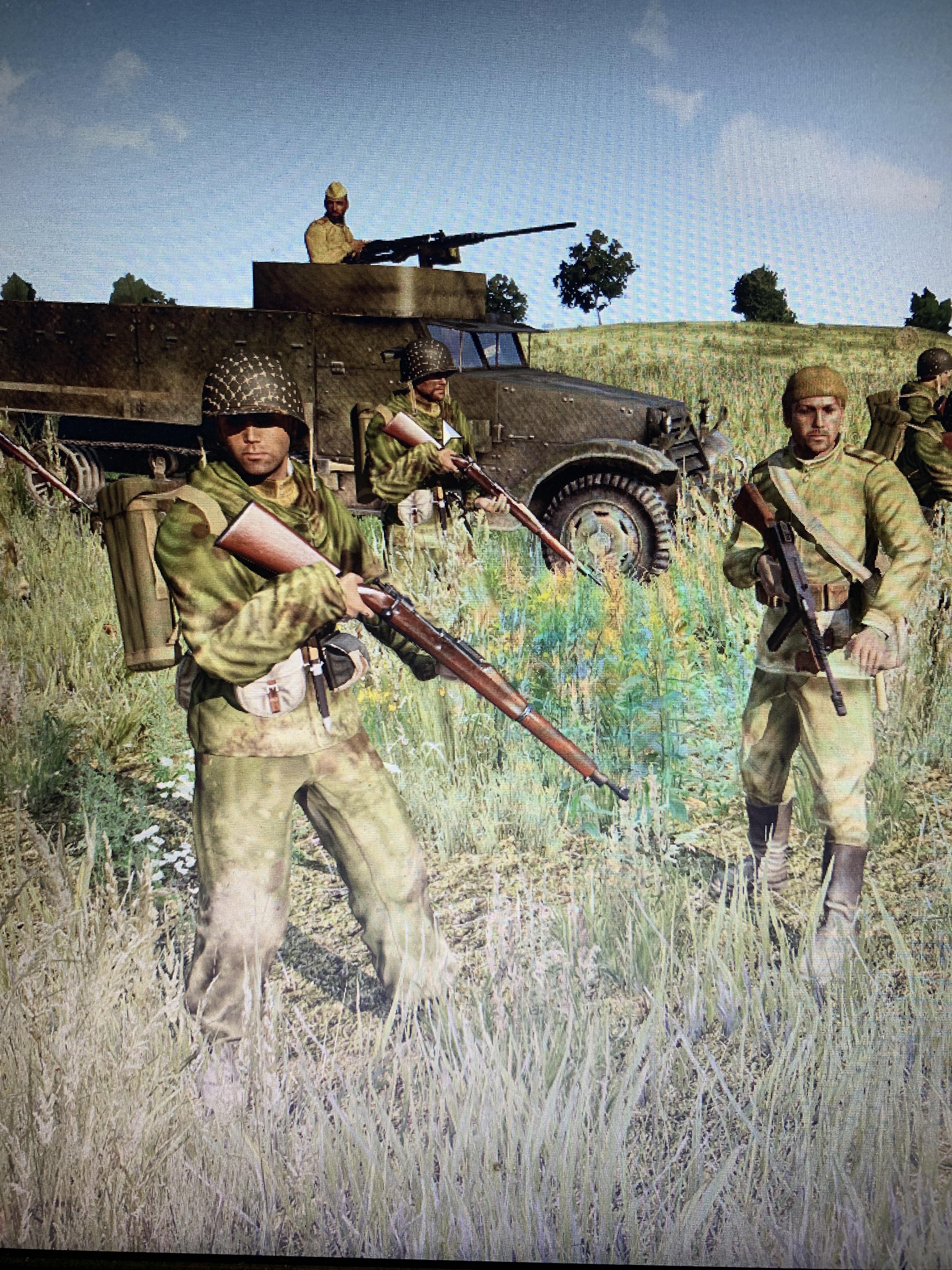 Arma 3 Kaiserreich CSA soldiers with M3 car r/Kaiserreich