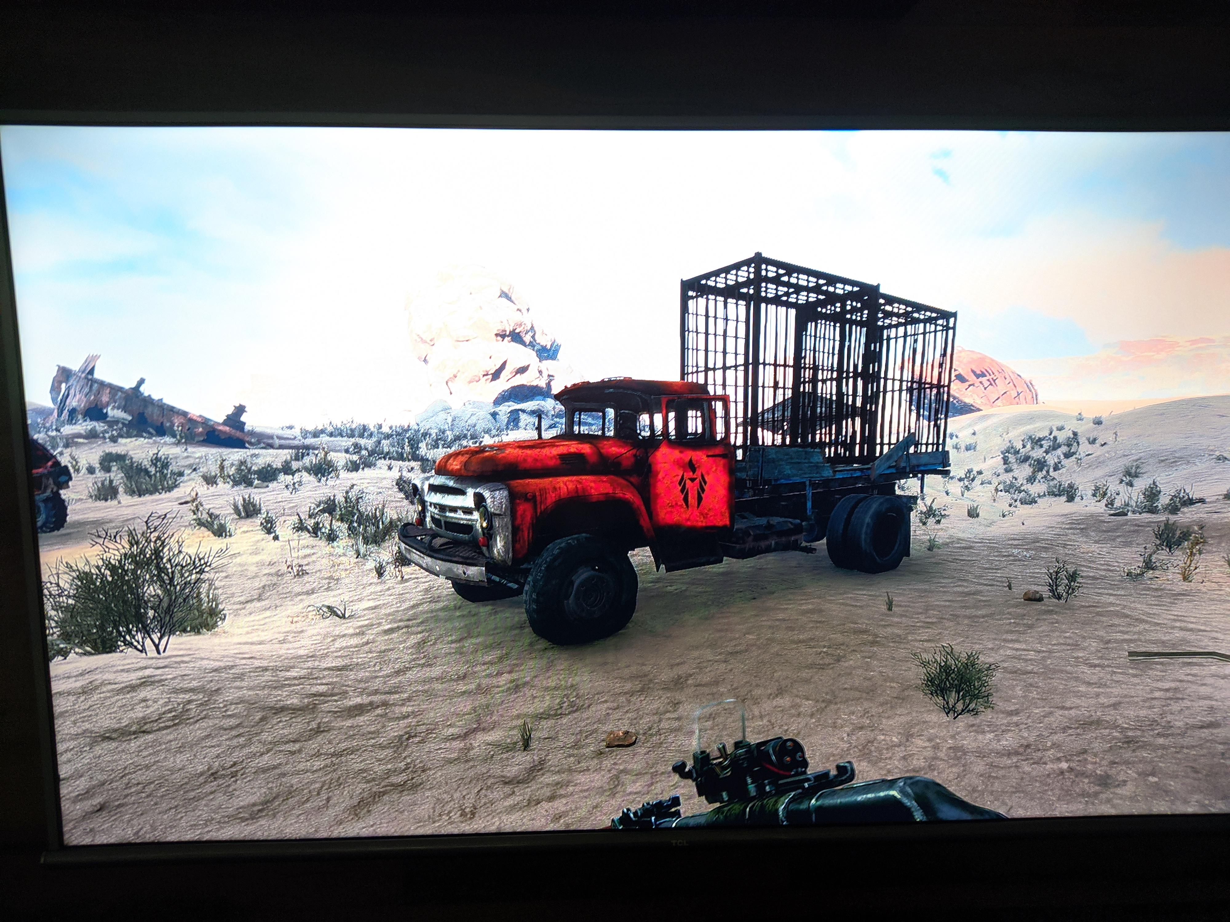 (Metro Exodus) I found this truck while exploring the caspian sea but