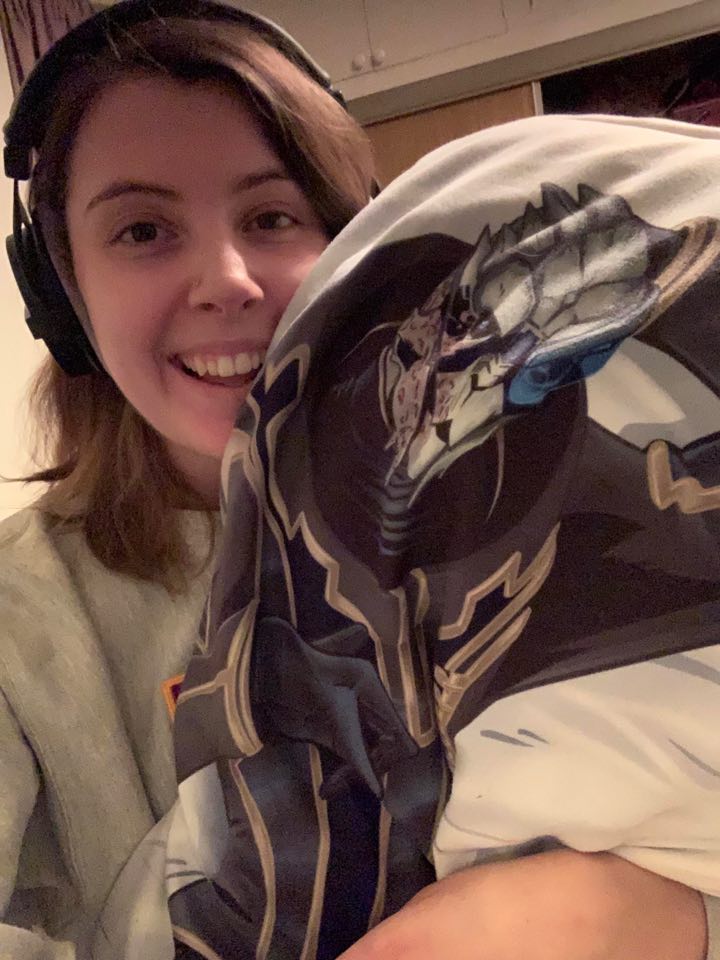 Garrus body pillow update! r/masseffect