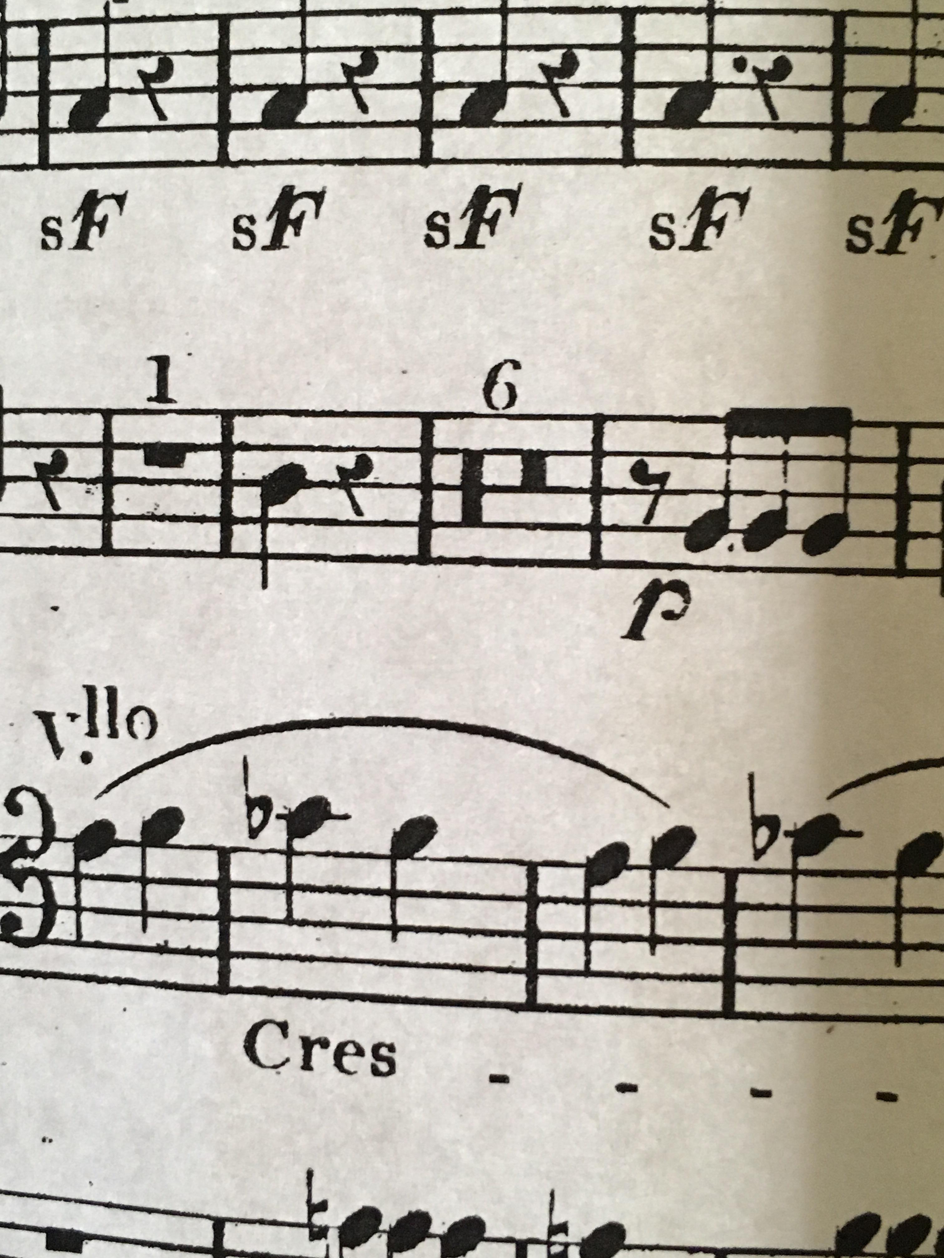 I’m playing (or attempting to play) the first movement of Beethoven’s