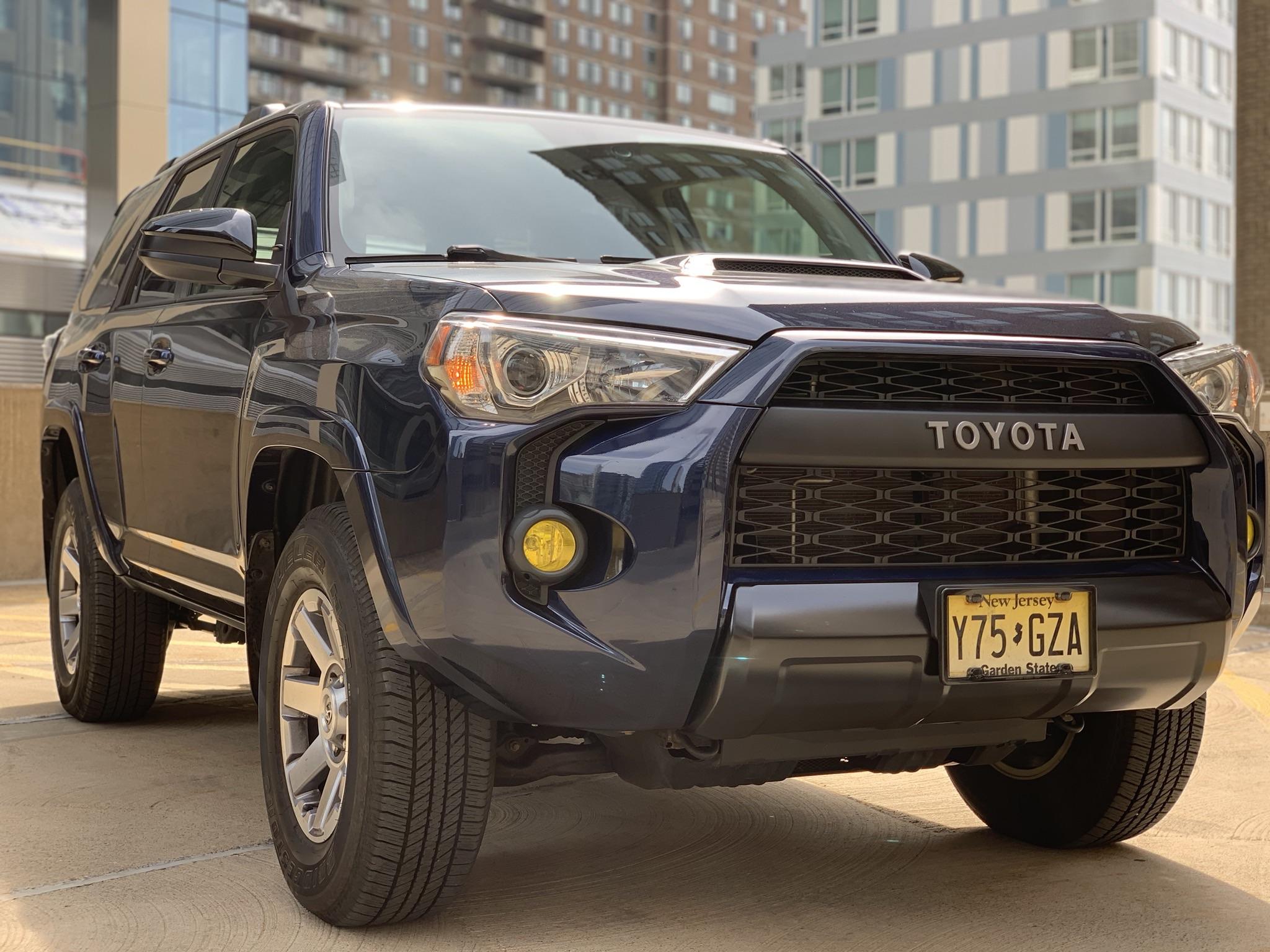 Finally installed the TRD Pro grille and lower valances on the front