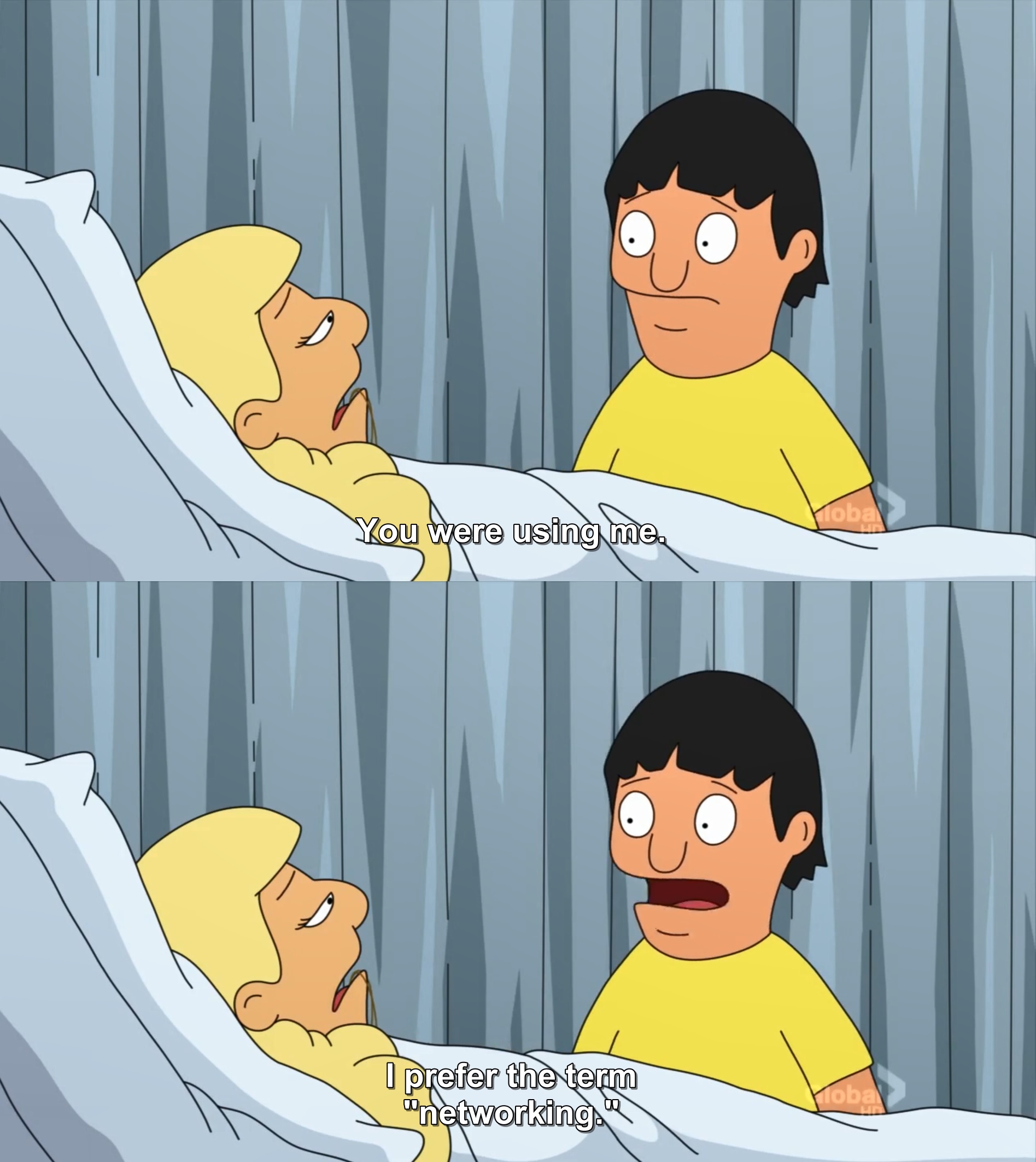 Wanted to share with you my favorite Gene Belcher quote r/BobsBurgers