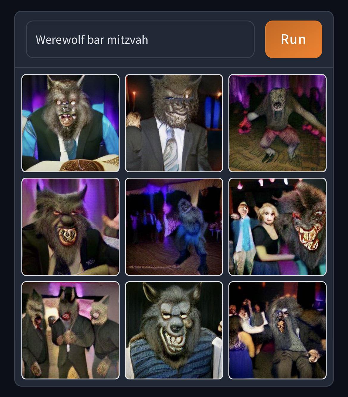 Werewolf bar mitzvah : weirddalle