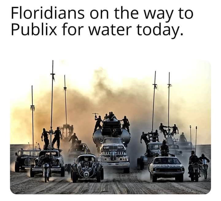 Do not, my friends, addicted to water. It will take hold of you