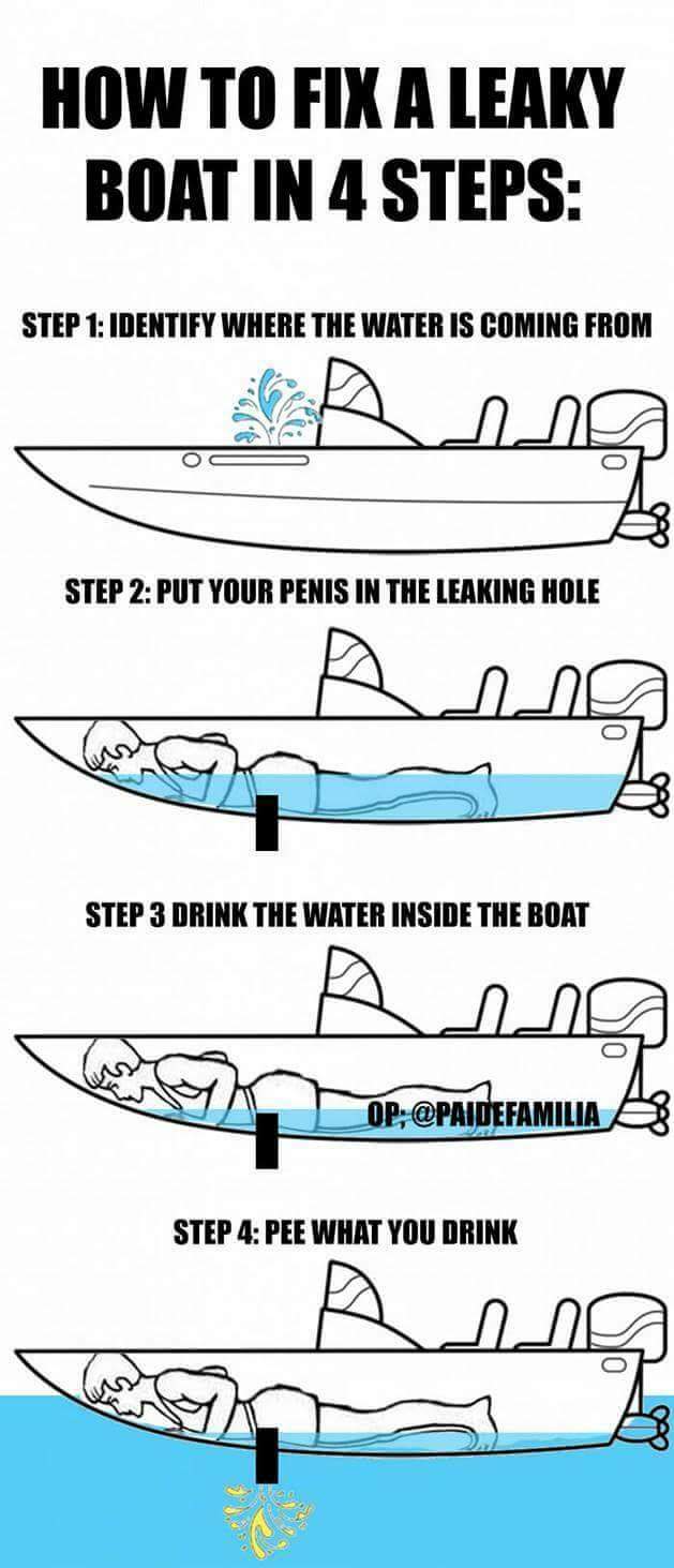 Fixing a boat memes