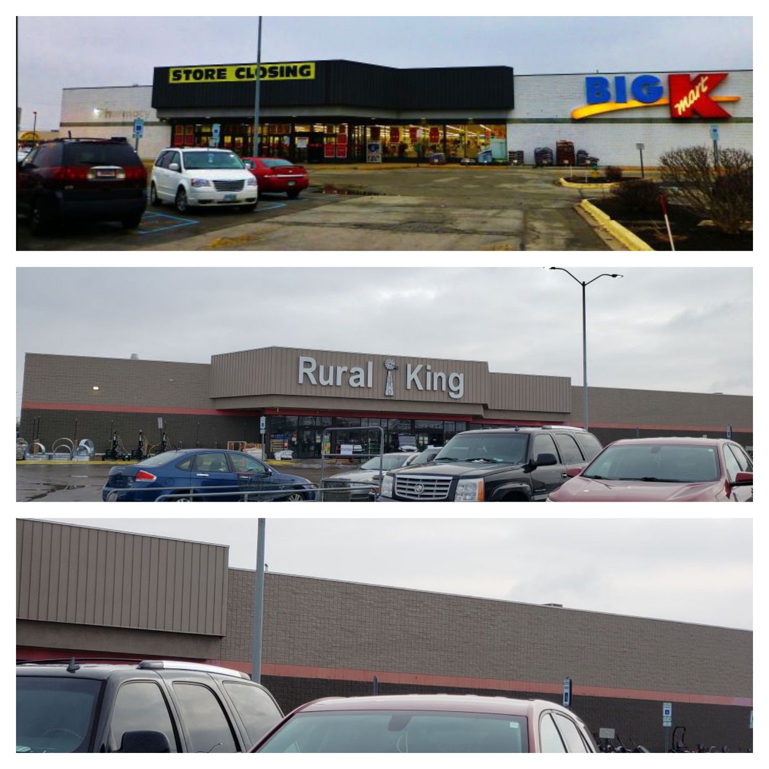 Former KMart, now Rural King, in Greenville, Ohio that closed in 2014