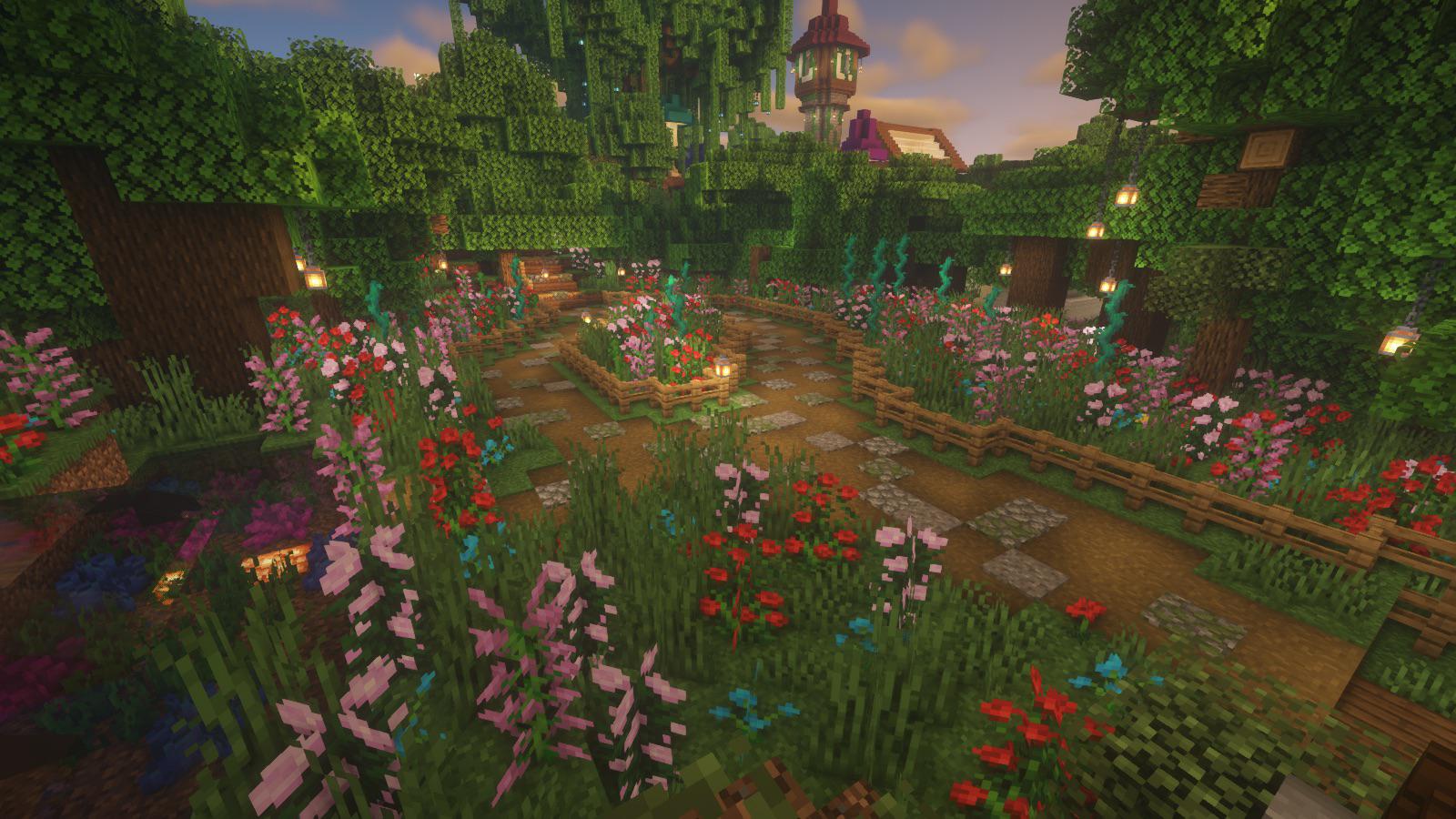 Minecraft Garden