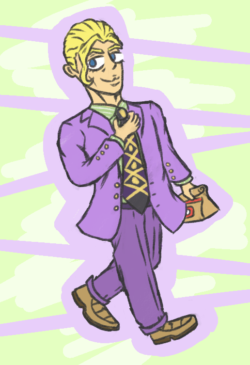 [Fanart] Kira Yoshikage Just Wants a Quiet Life