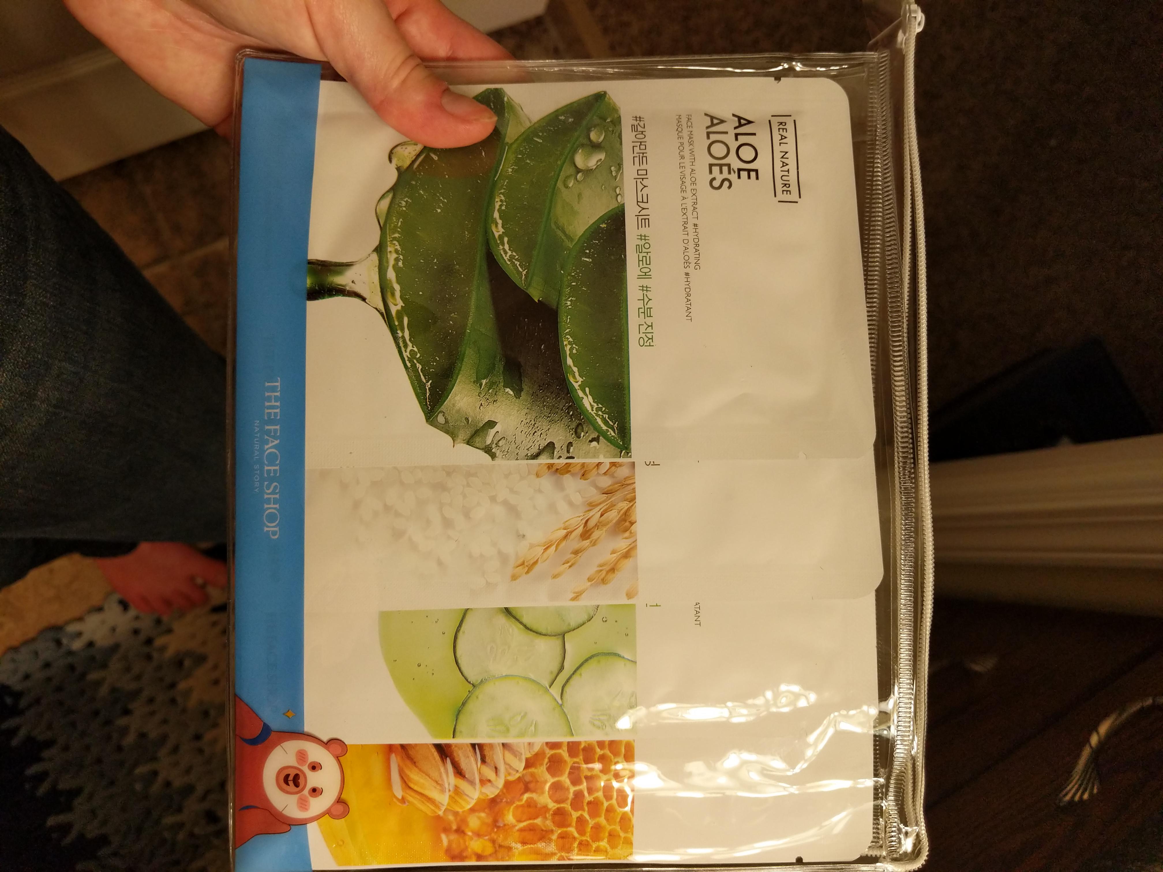 The Face Shop face masks at Costco under 20 for 12 and comes with a