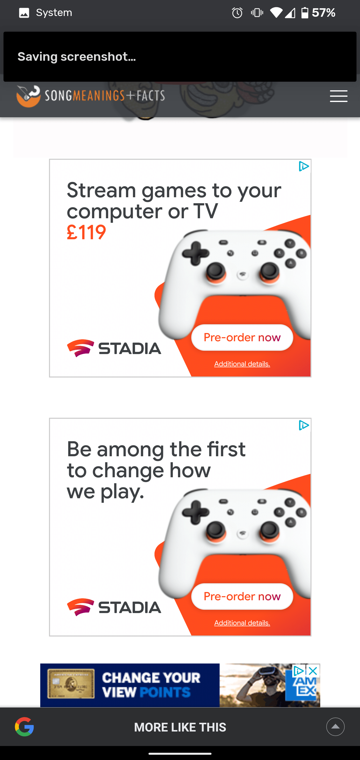 Stadia Ads everywhere... Noticeable promotional ramp up as we head to
