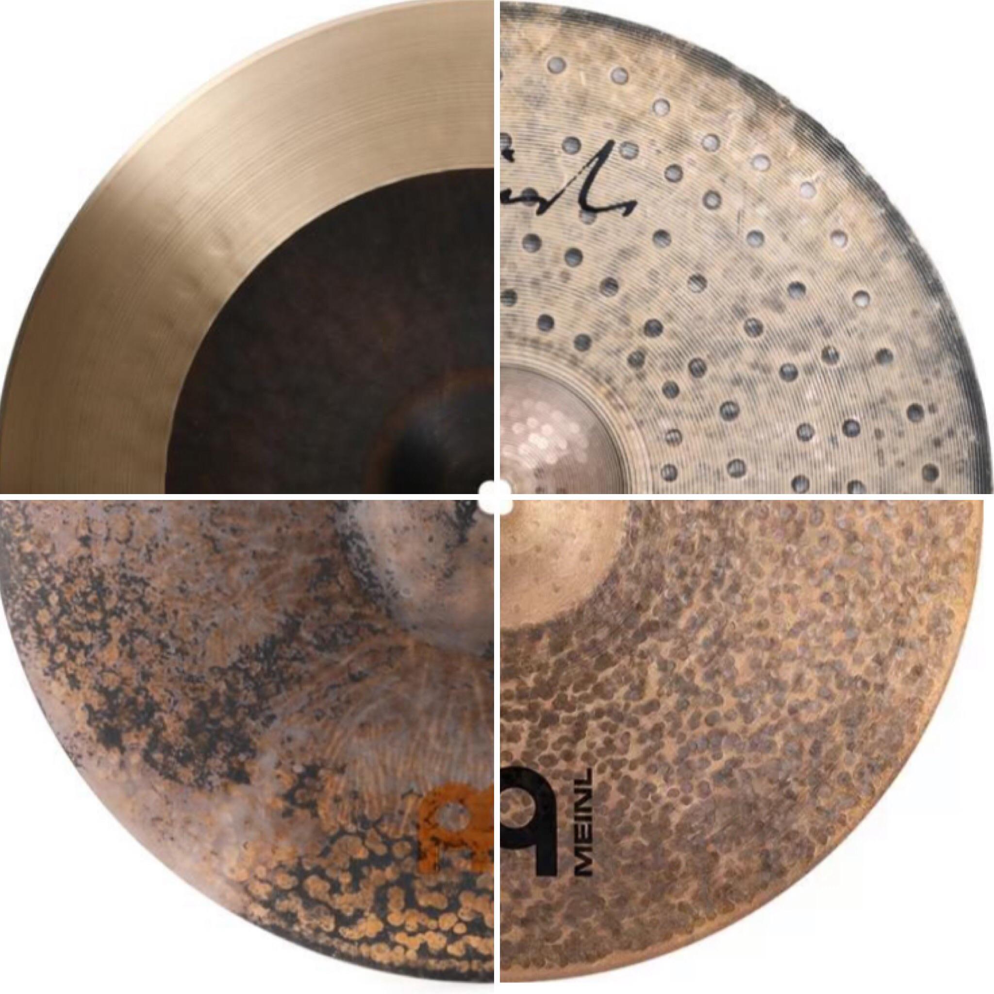 Does anyone know what gives unlathed/raw cymbals their unique colors