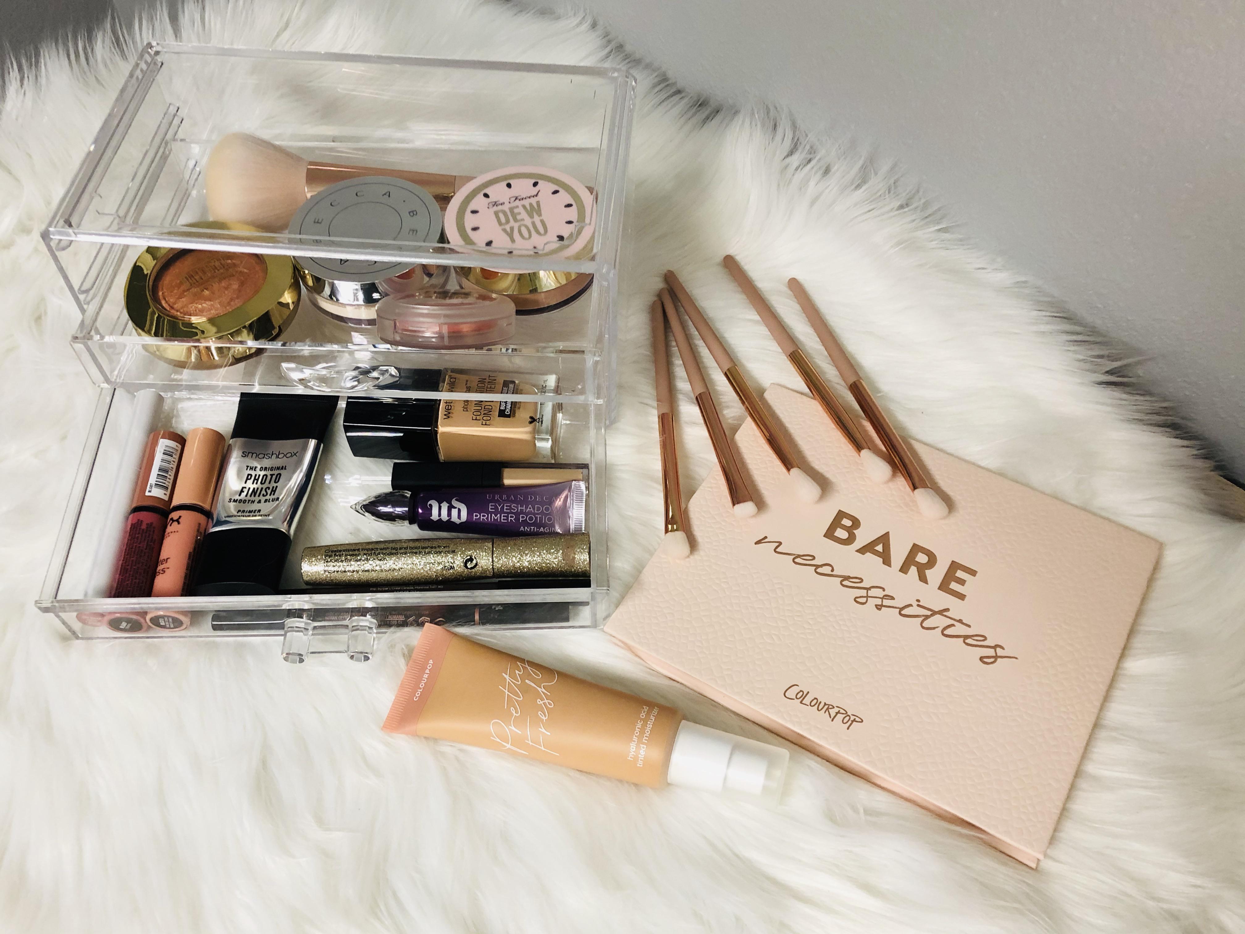 I started my first palette panning using a neutral palette. I’ve been