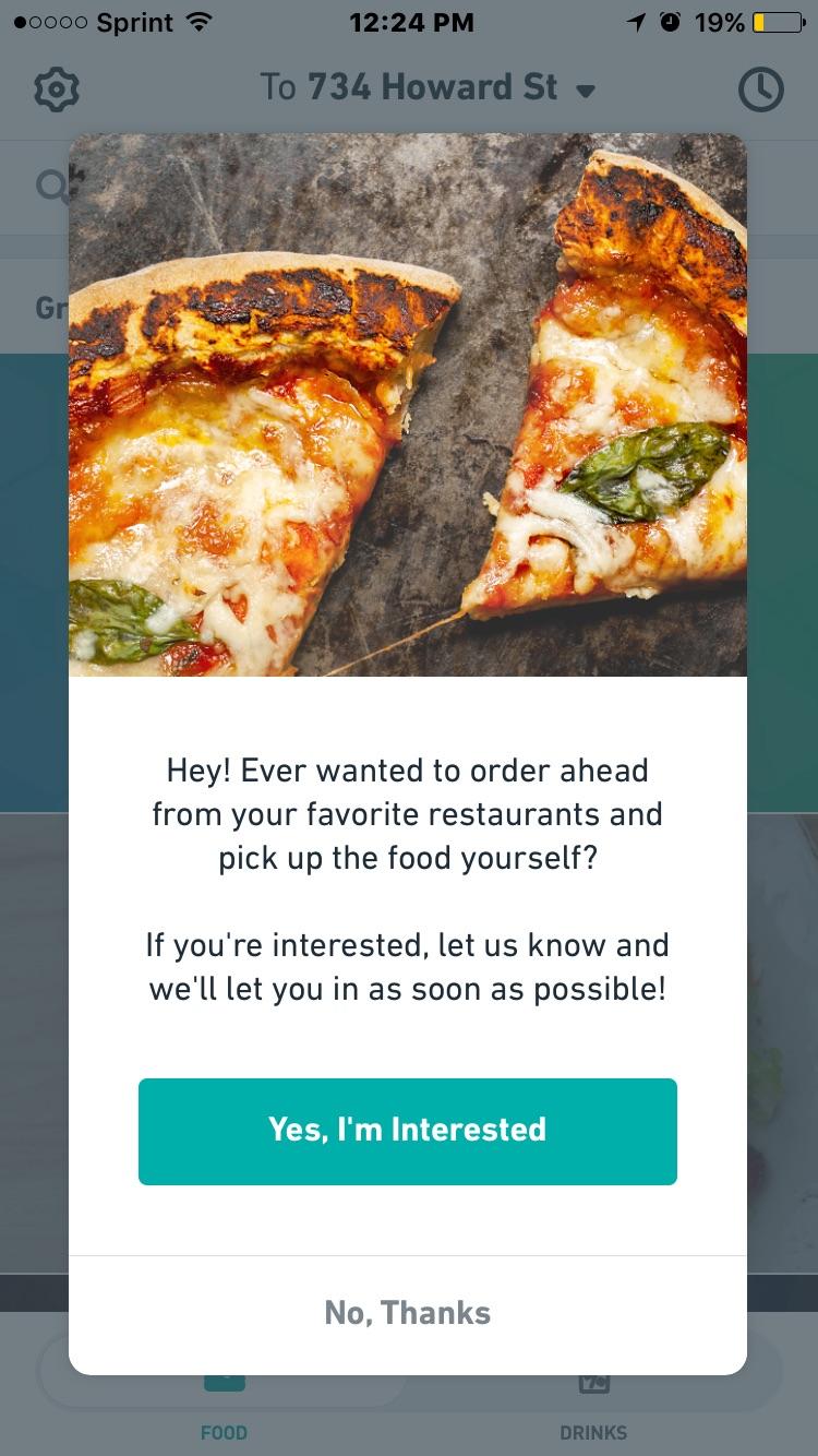 Oh oh! Just opened the customer app and found this. Is PM opening a new