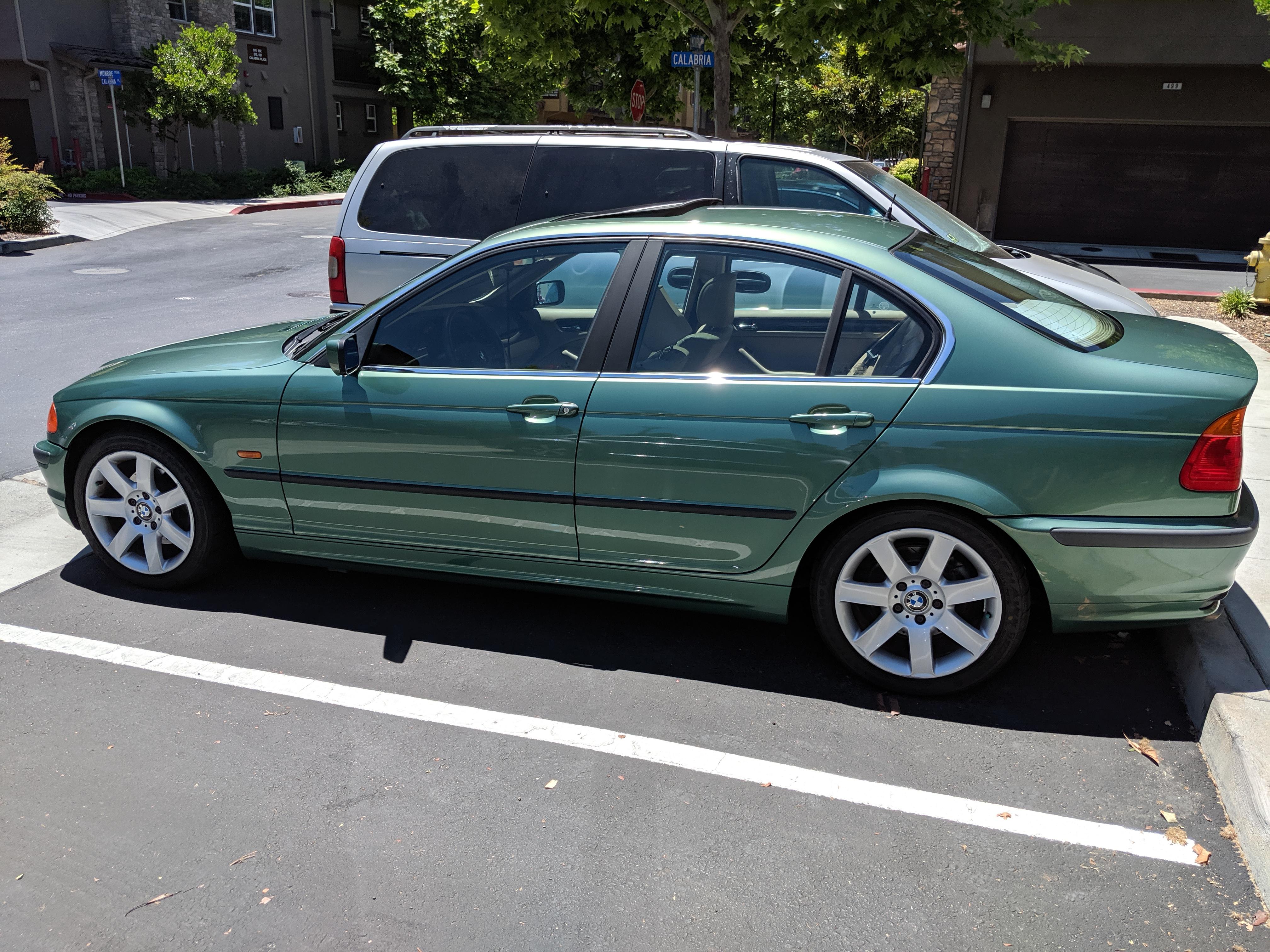 My rare seagreen E46 5spd r/e46