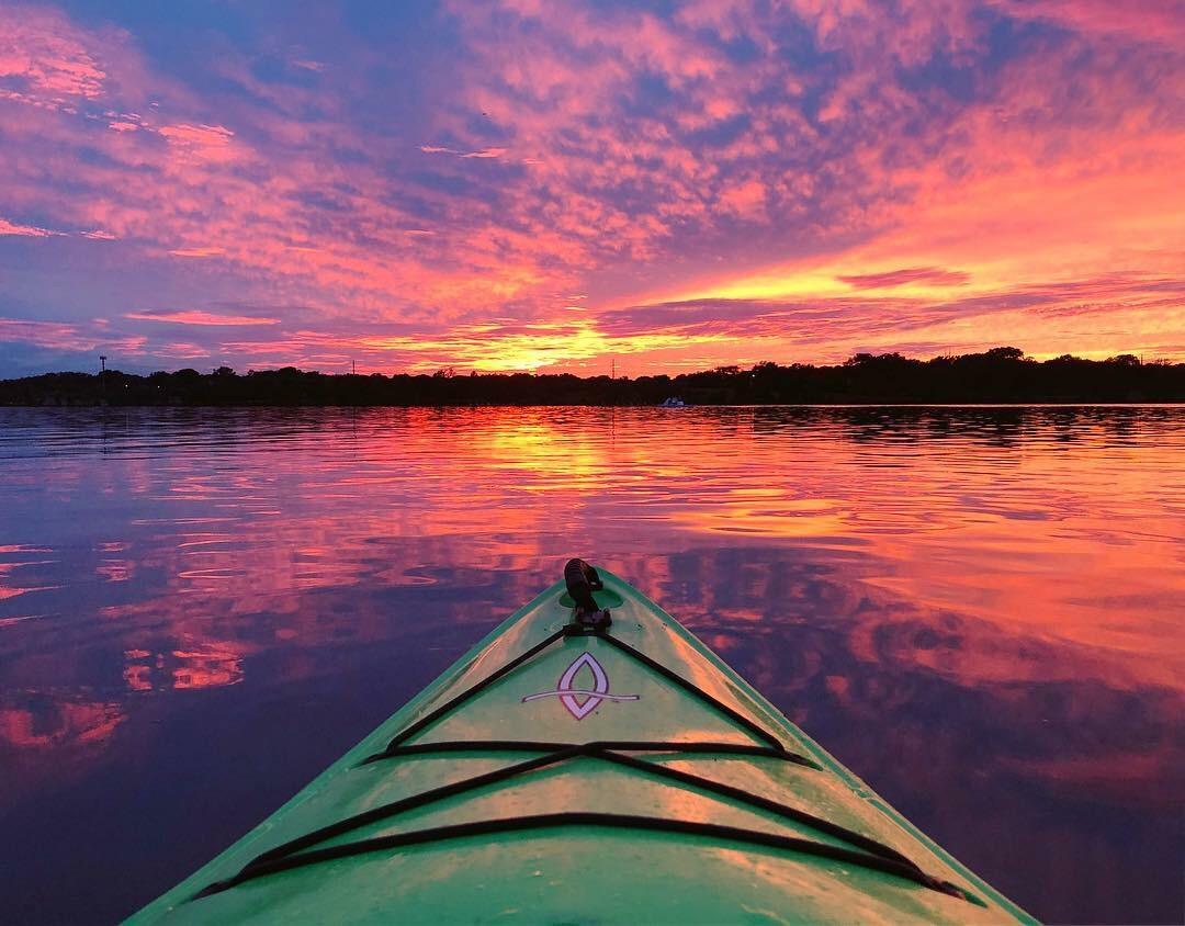 From overcast and dreary to this isn about 15 minutes. Today’s sunset