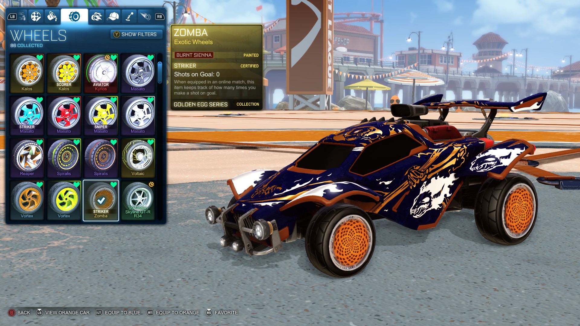 Zombas... Check! Striker... Check! Painted... Check! Burnt Sienna