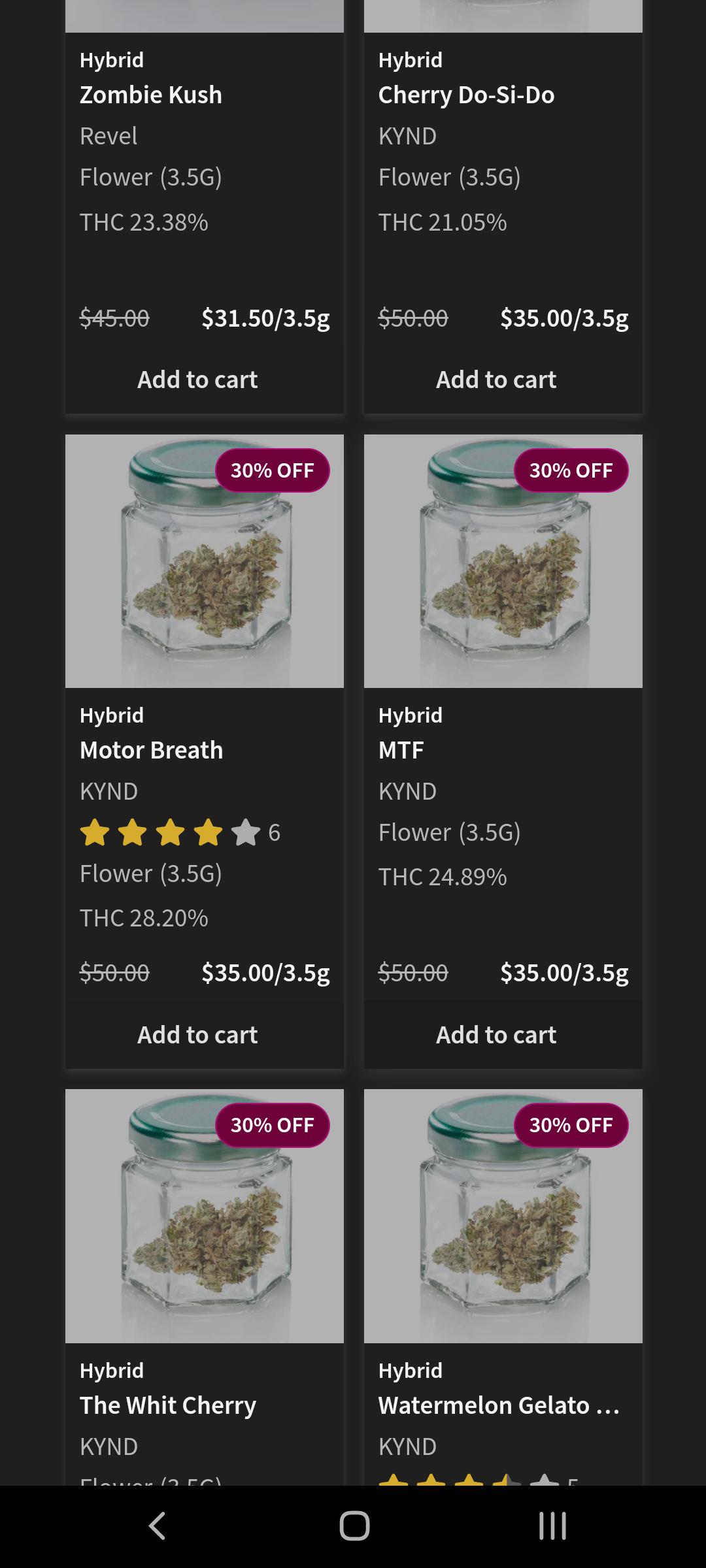 PA other than Watermelon Gelato are any of these Kynd ⛽️ like Fried