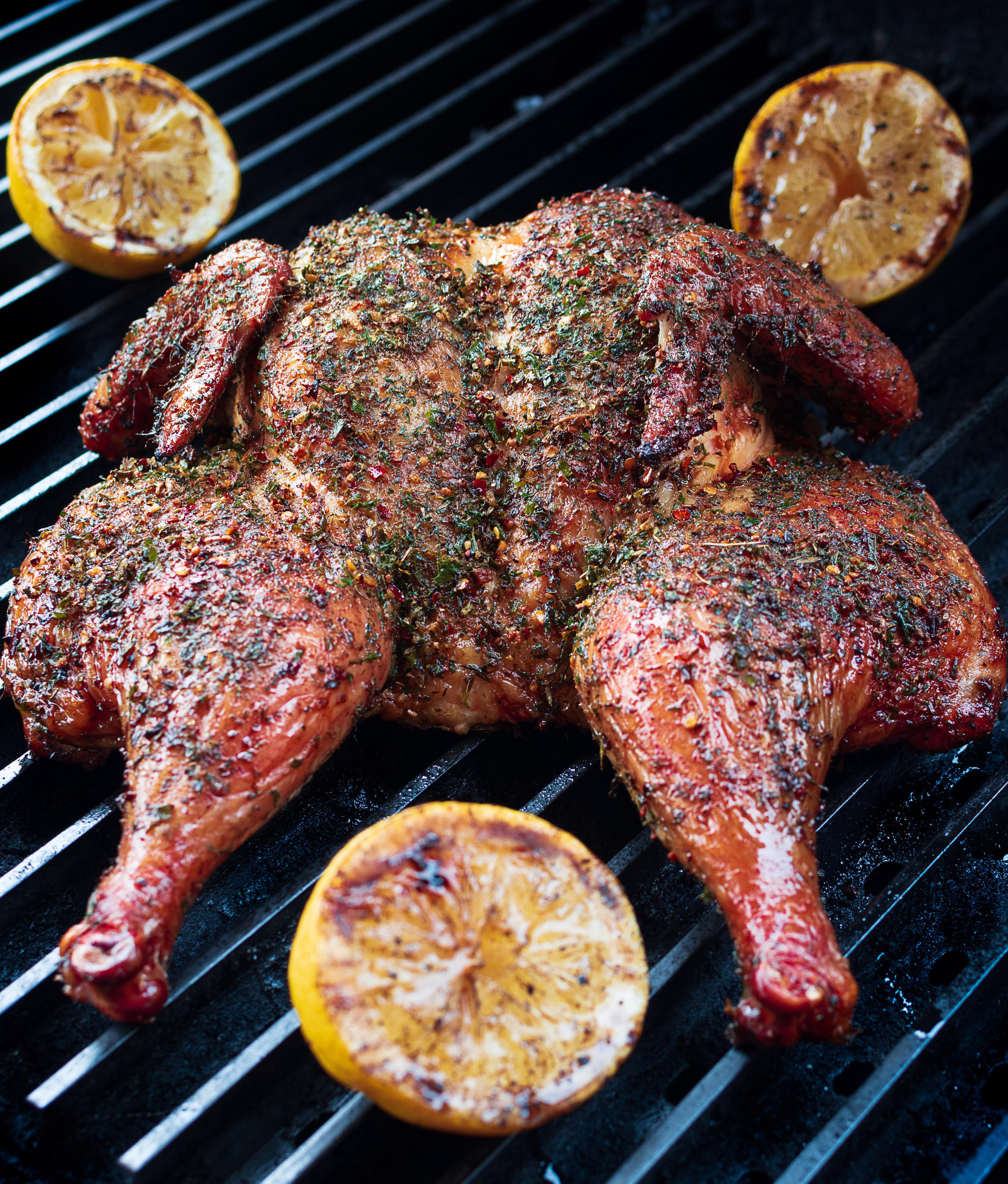 AppleWood Smoked Spatchcock Chicken FTW! Traeger