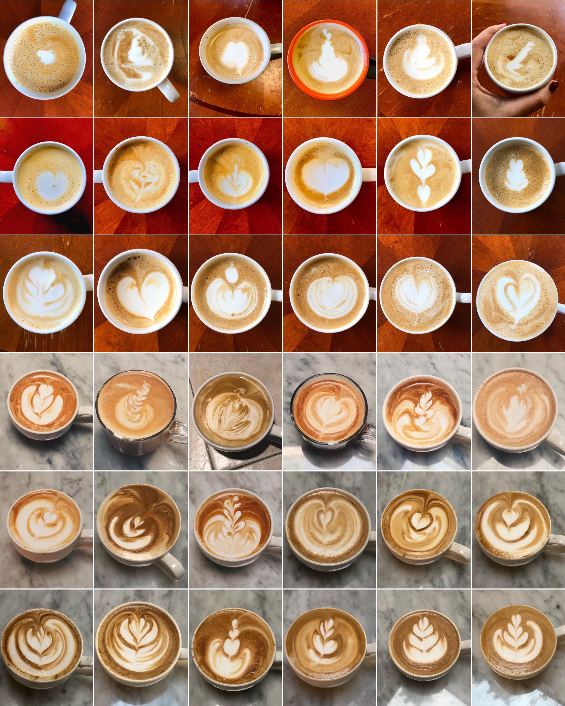 On and off for two years until I got my own espresso machine 2 months