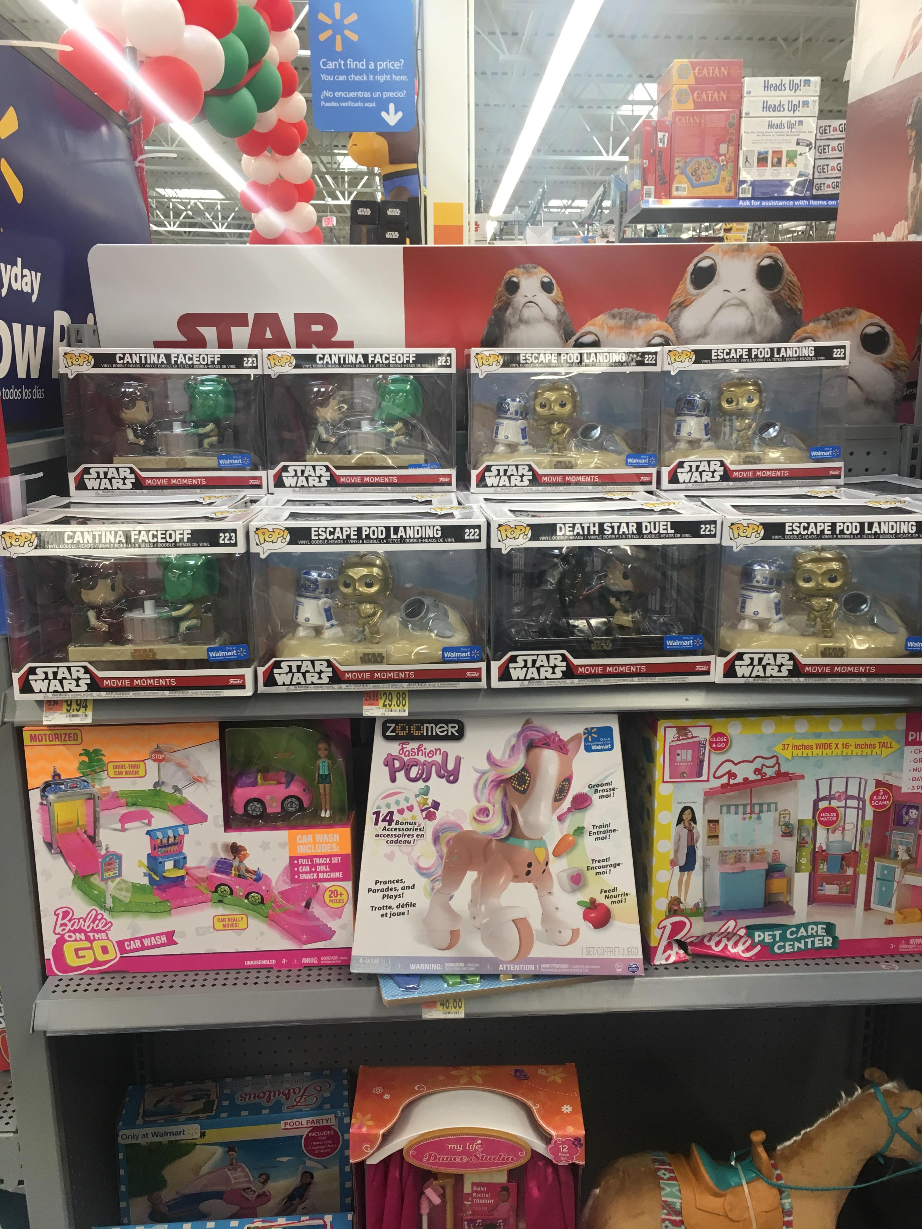 [Tracking] Teterboro, NJ; Walmart has 3/4 SW Movie Moments if anyone is