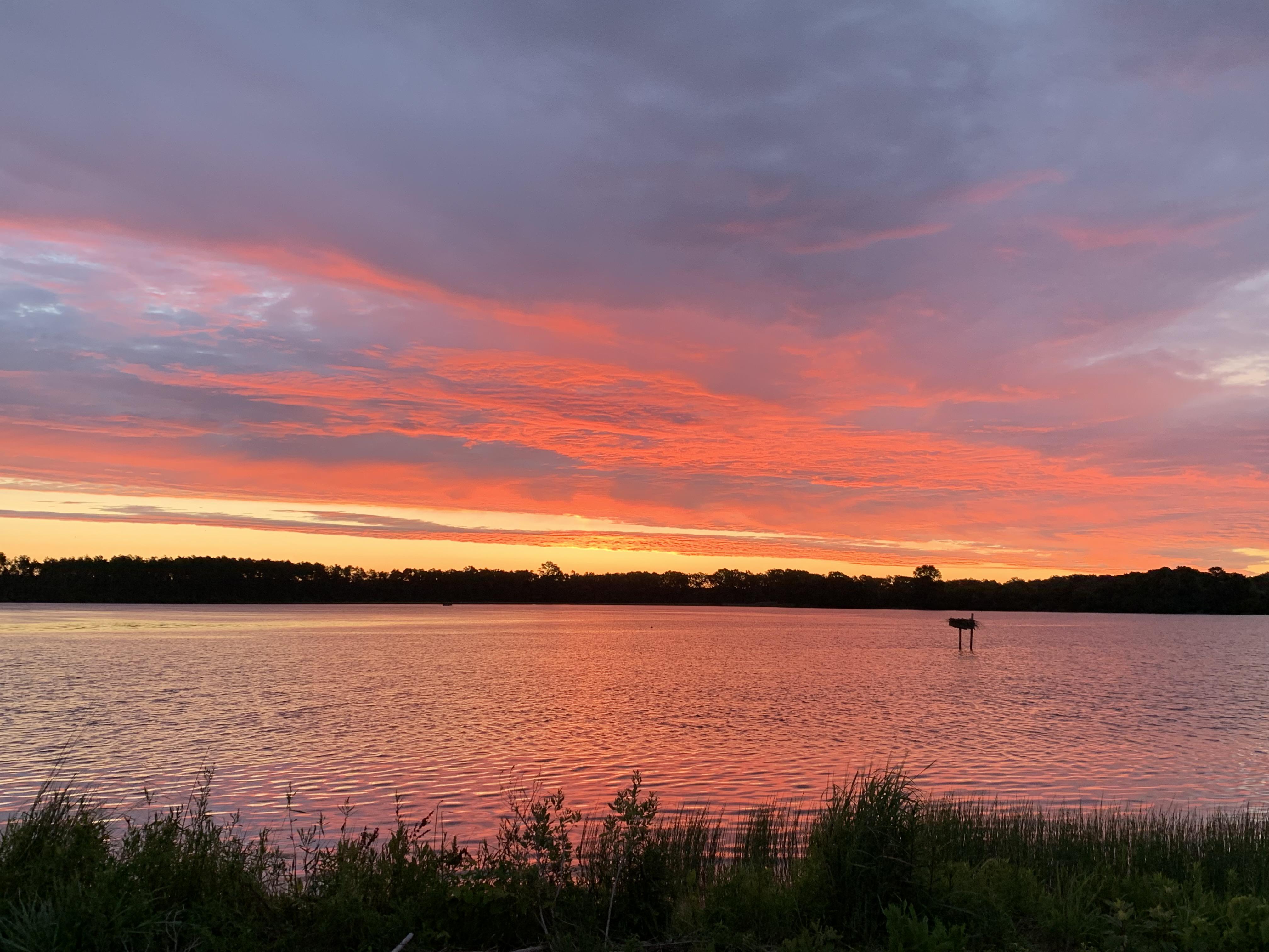 Sunrise on the Rappahannock River r/pics