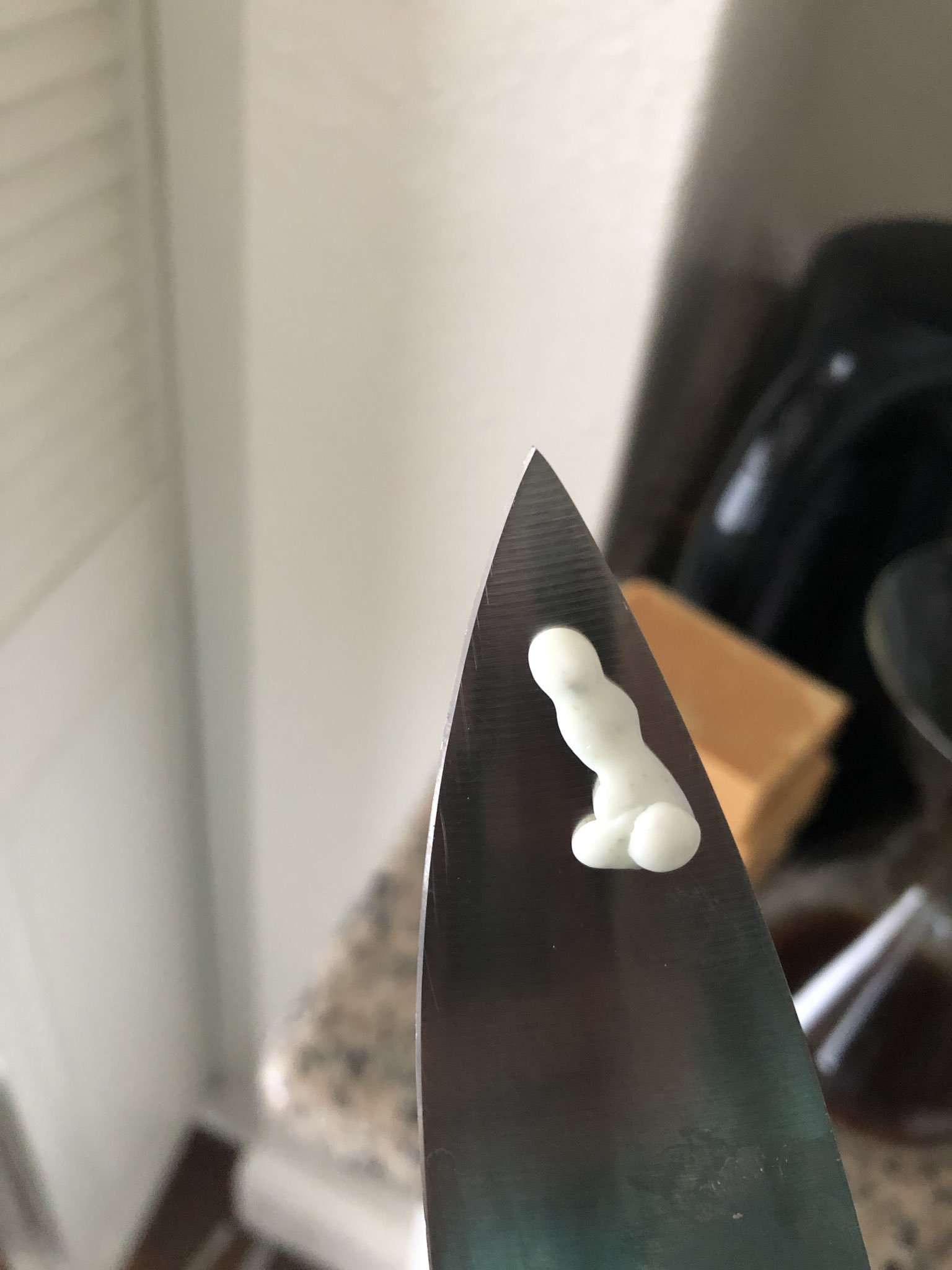 I make soaps at home as a hobby, while mixing it's not unusual for the