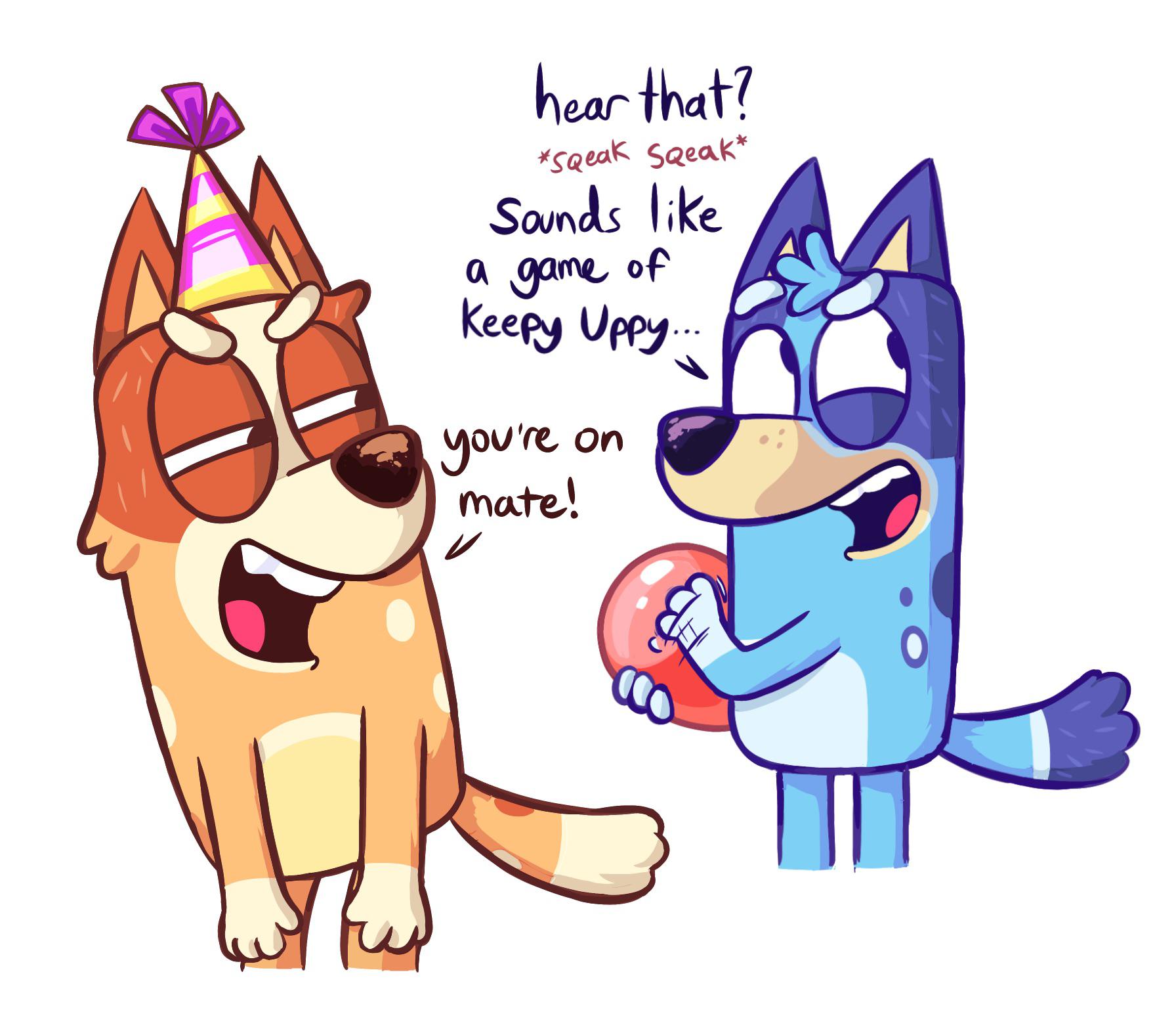 Bluey Bingo Grown Up