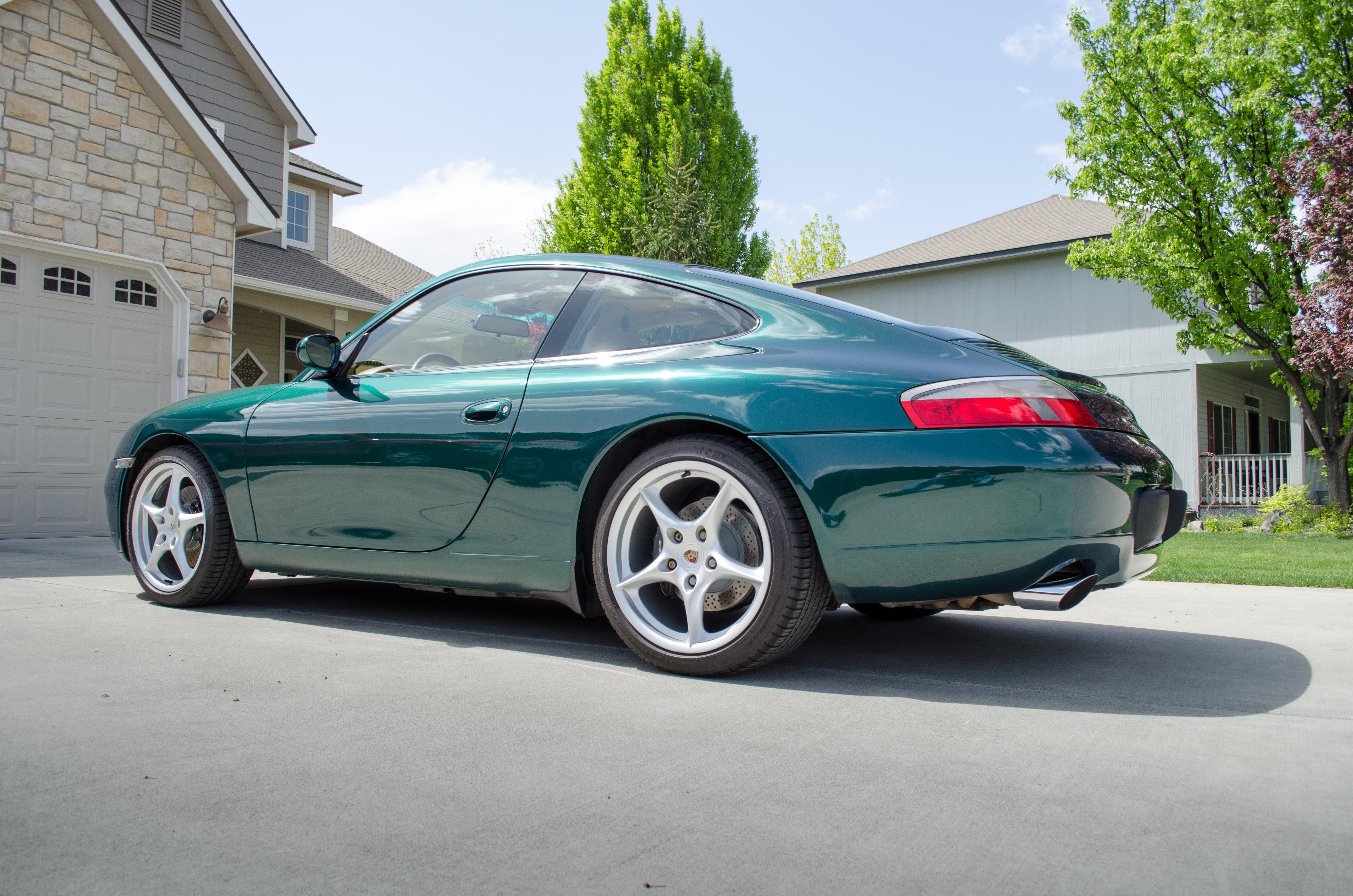 Nearly 20 years old and a daily driver but still cleans up nicely Porsche