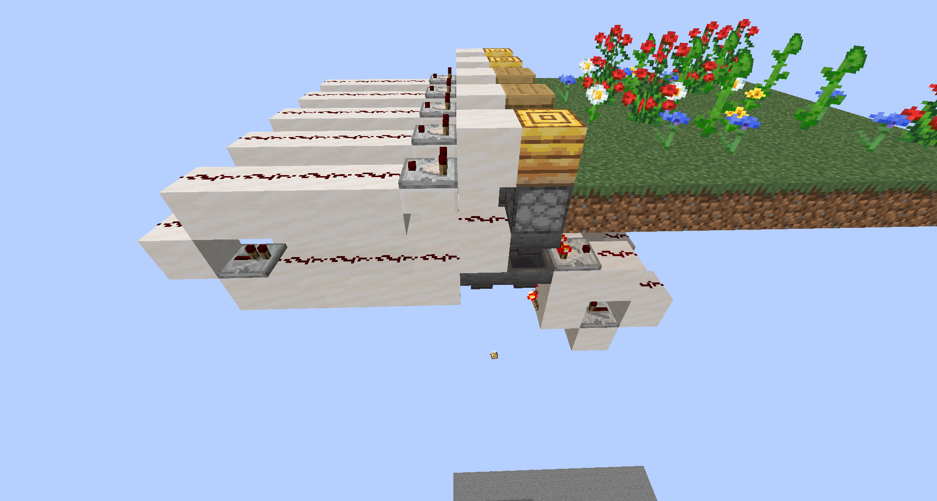 Minecraft Bee Farm Build