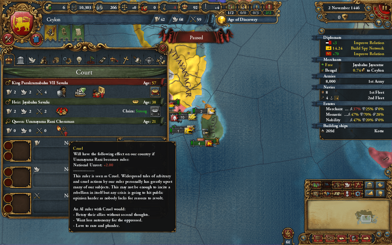 Apparently I married a vegetable eu4