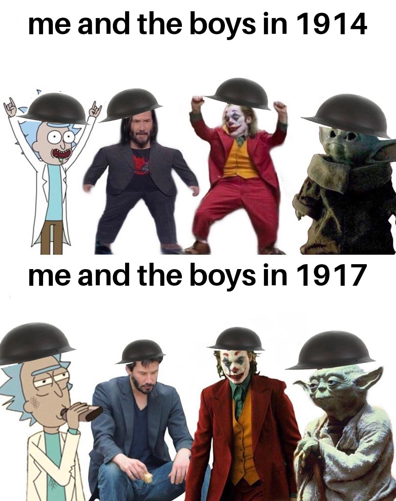 I love the smell of mustard gas in the morning r/HistoryMemes