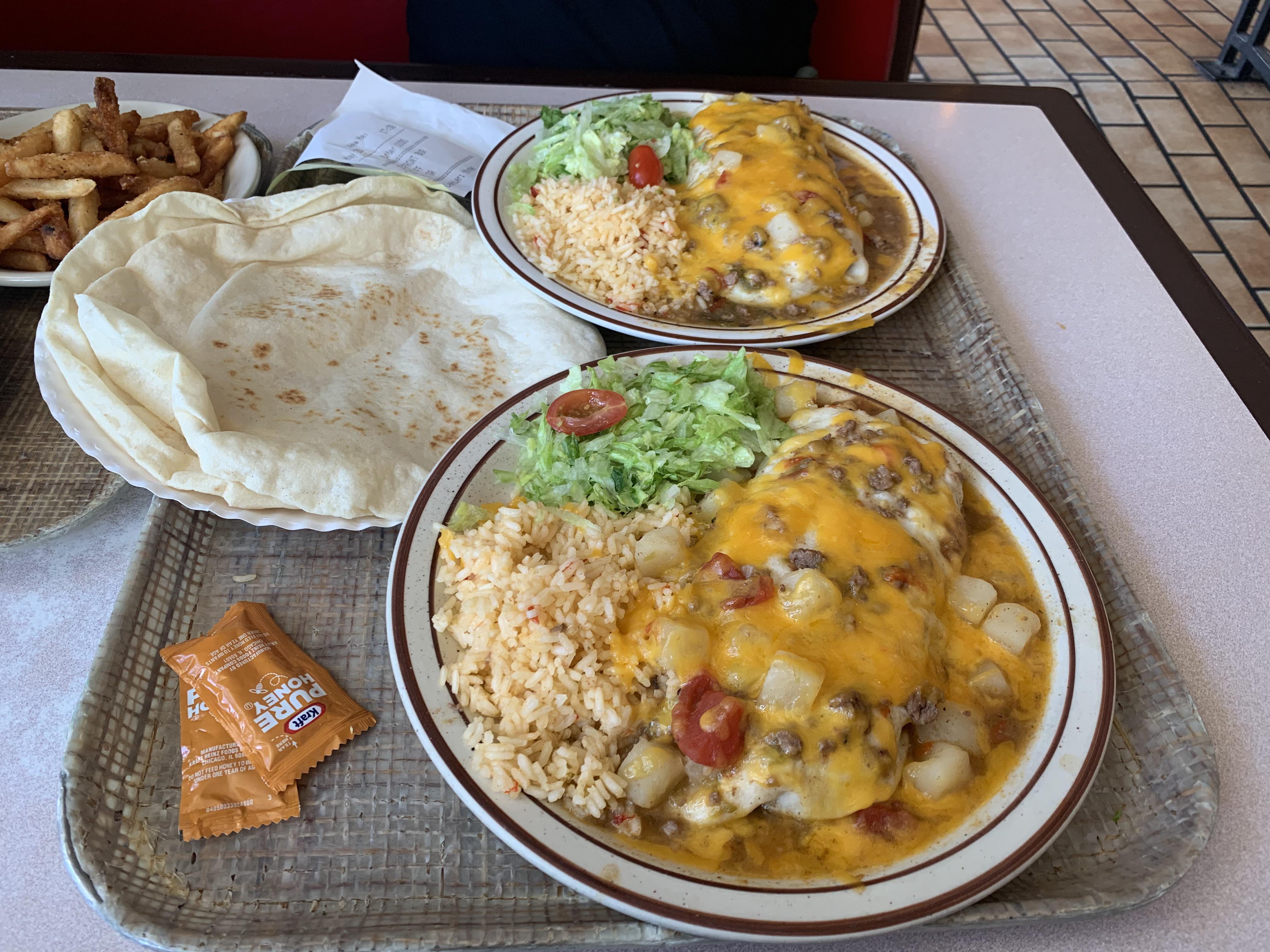 The Frontier Burrito, Albuquerque, New Mexico r/FoodPorn