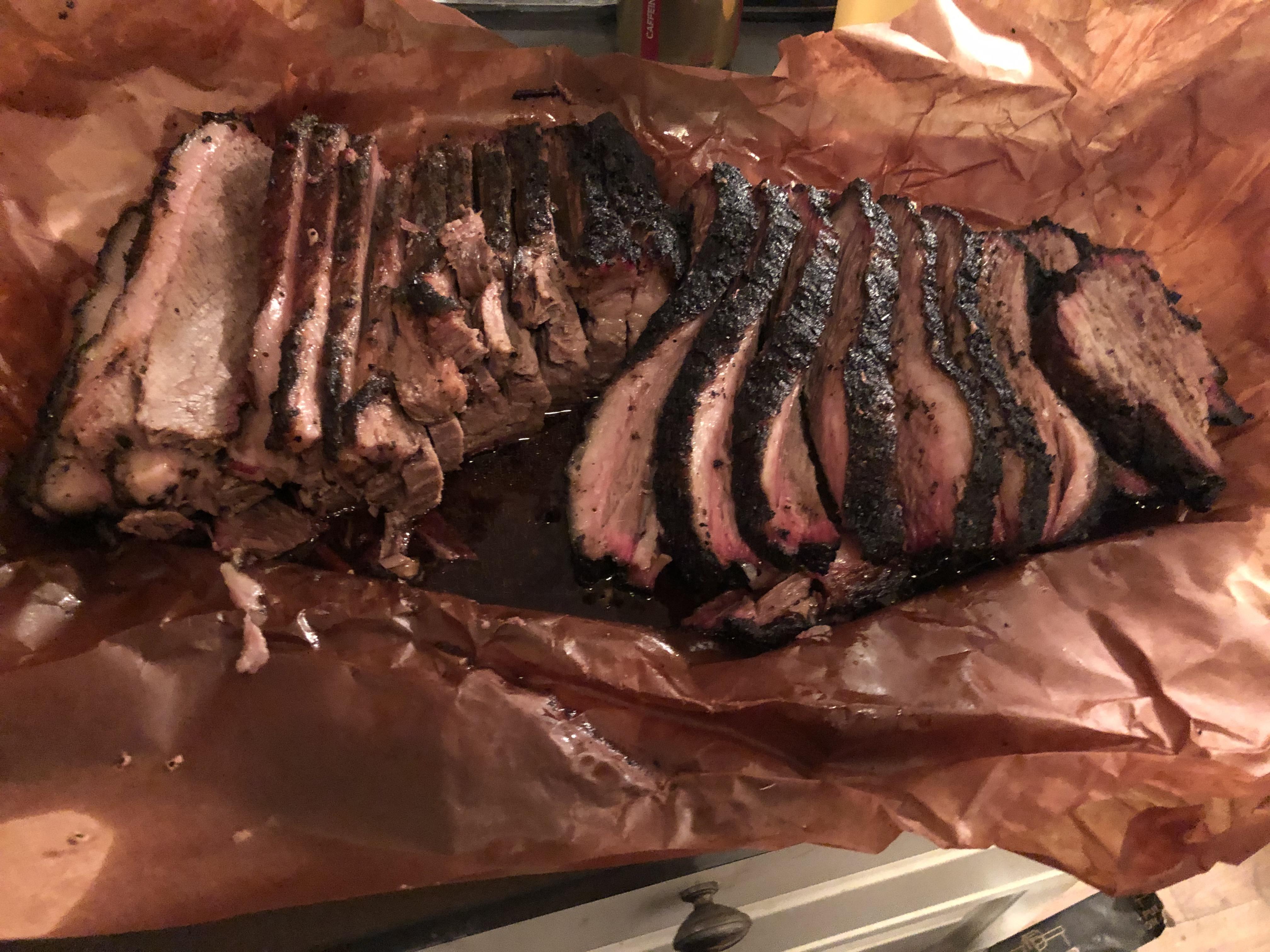 Never have used the oven to finish off a brisket before but now I might