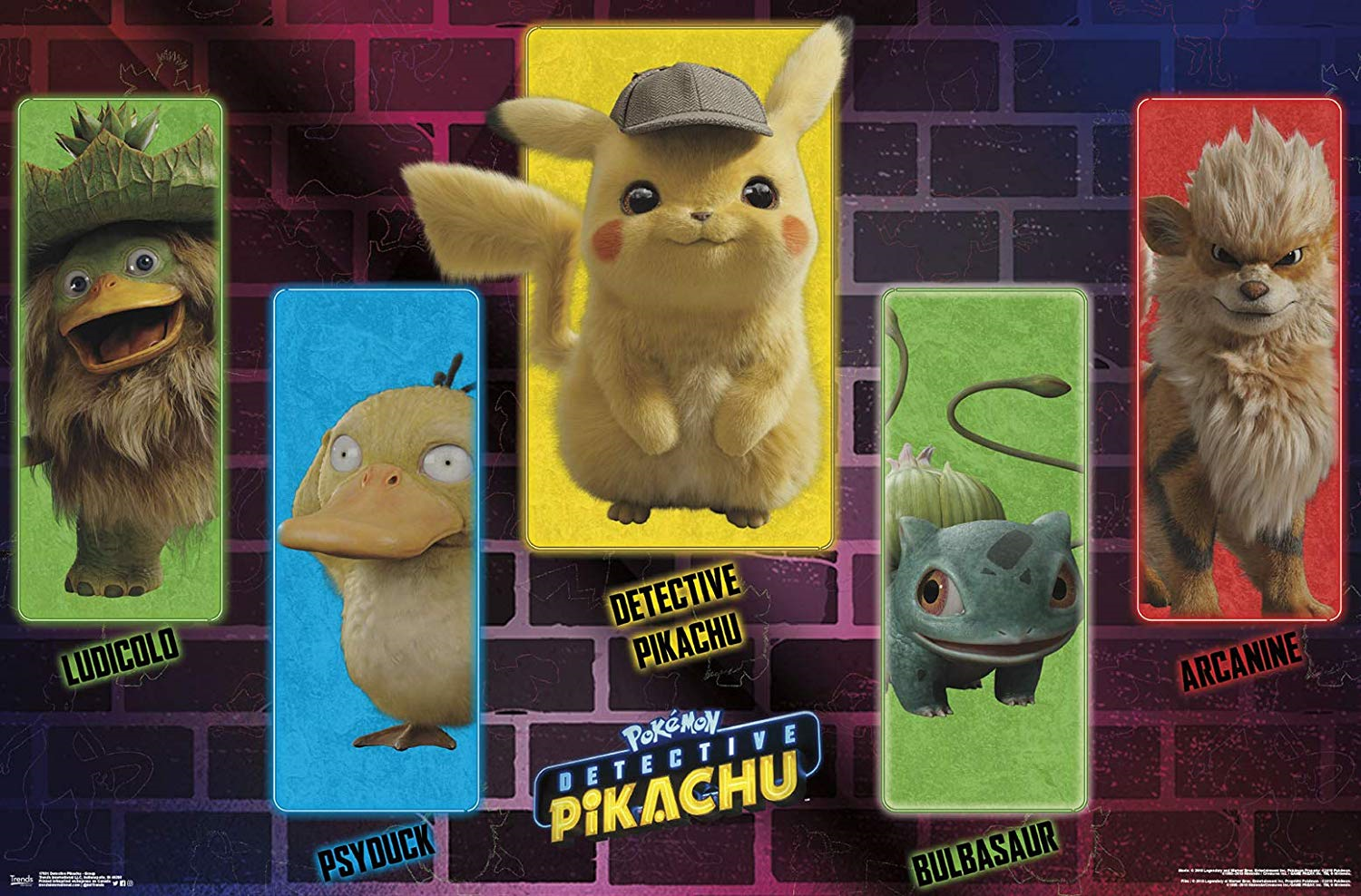 New Detective Pikachu Poster Includes Bulbasaur. r/bulbasaurmasterrace