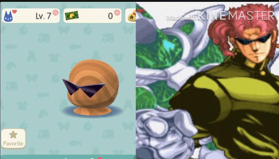 A jojo reference in animal crossing pocket camp UnexpectedJoJo