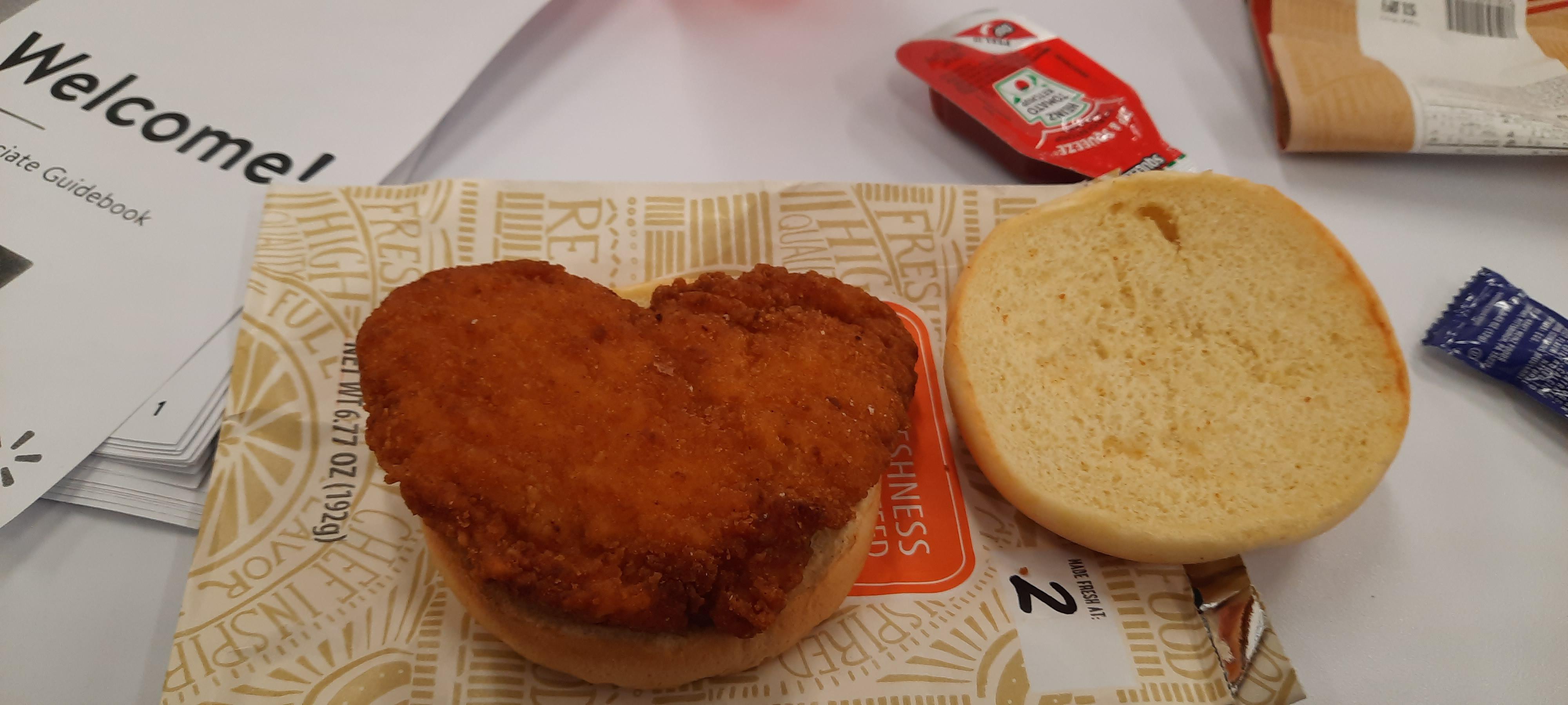 I think my deli is late to Valentine's Day to make this chicken