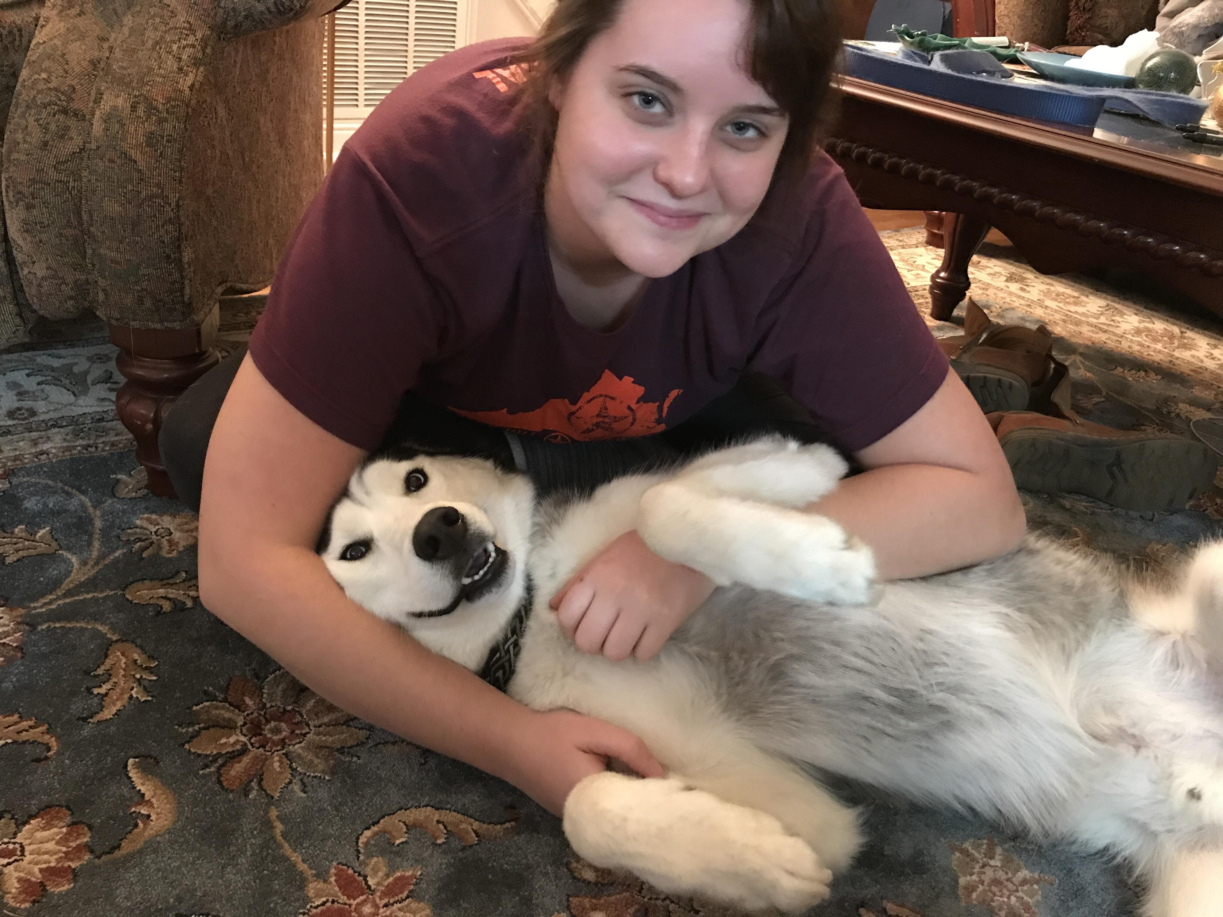 We got our first dog yesterday after waiting so long for the right time