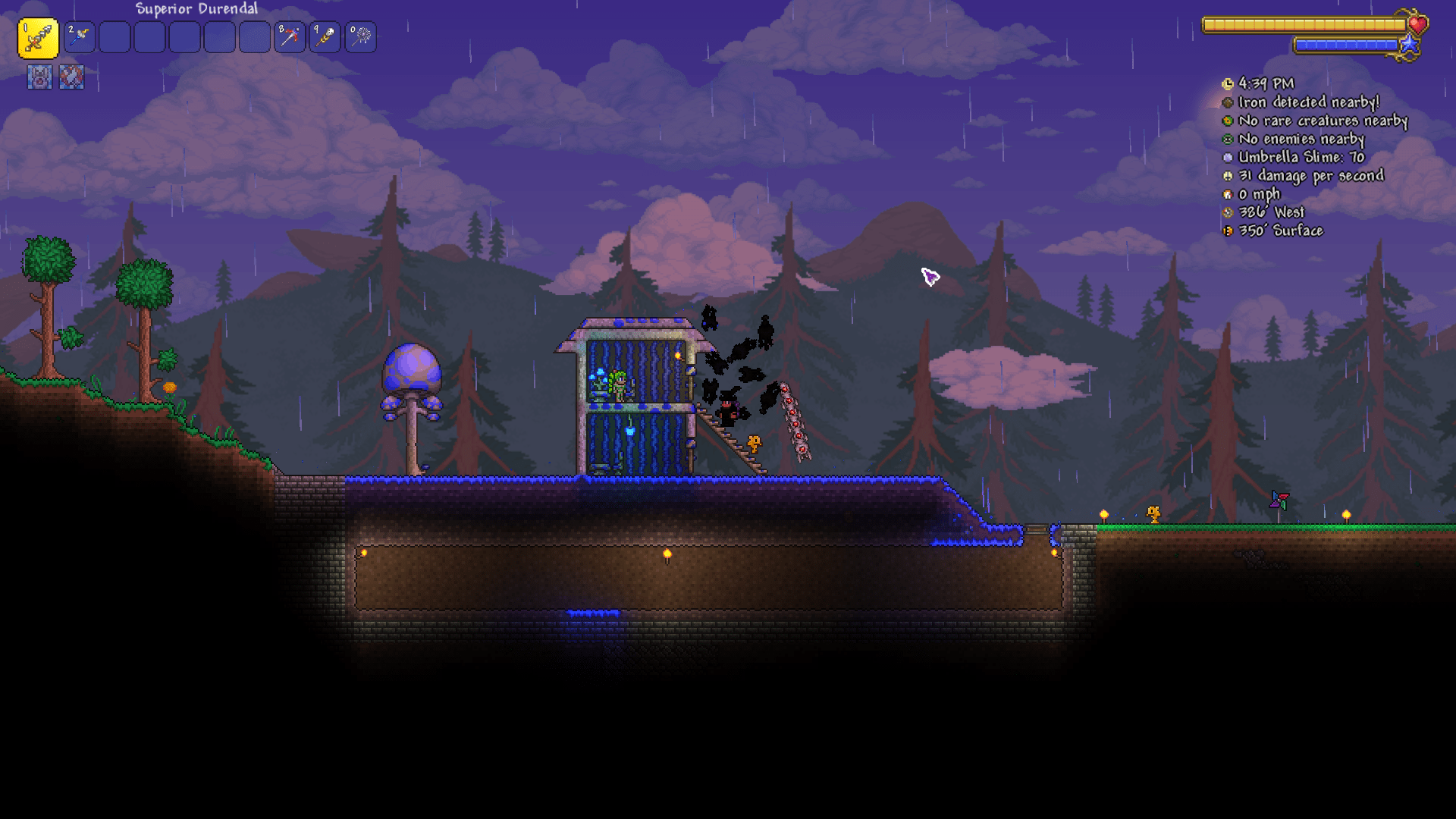 Would this be set as a surface mushroom biome once all of the mushroom