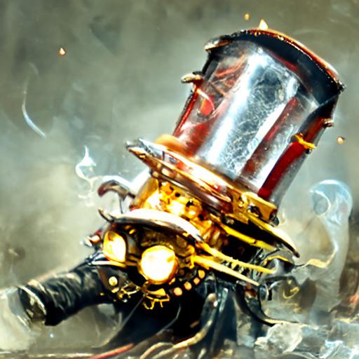 I asked an AI art generator to create a Steampunk Wizard